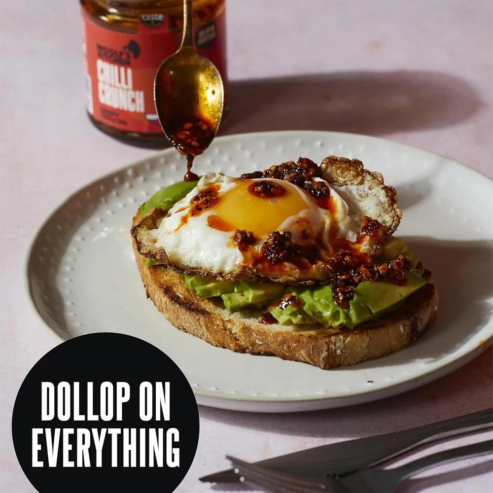 Woolf's Kitchen Chilli Crunch With Food