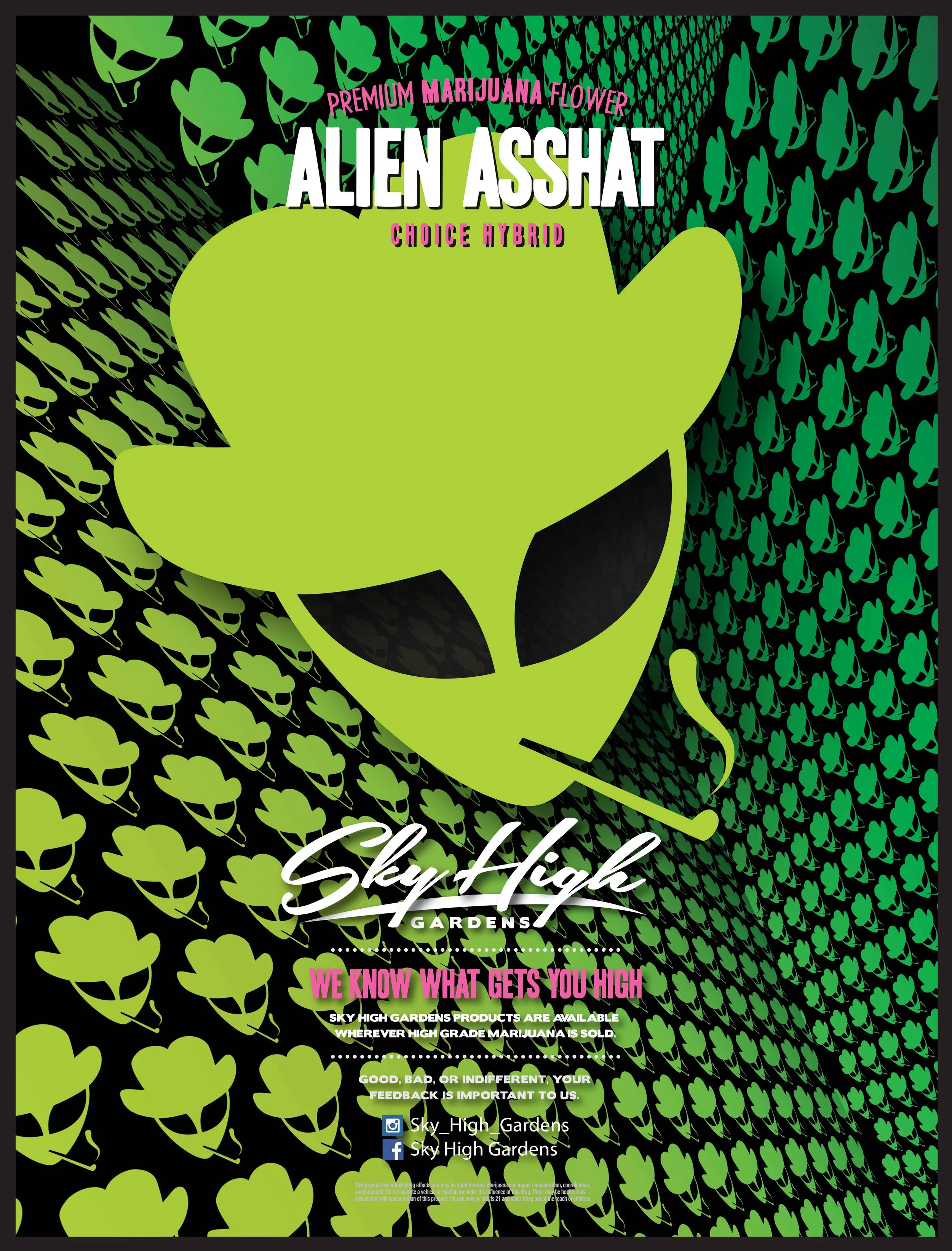 Sky High Gardens _ Alien Asshat Poster.jpg