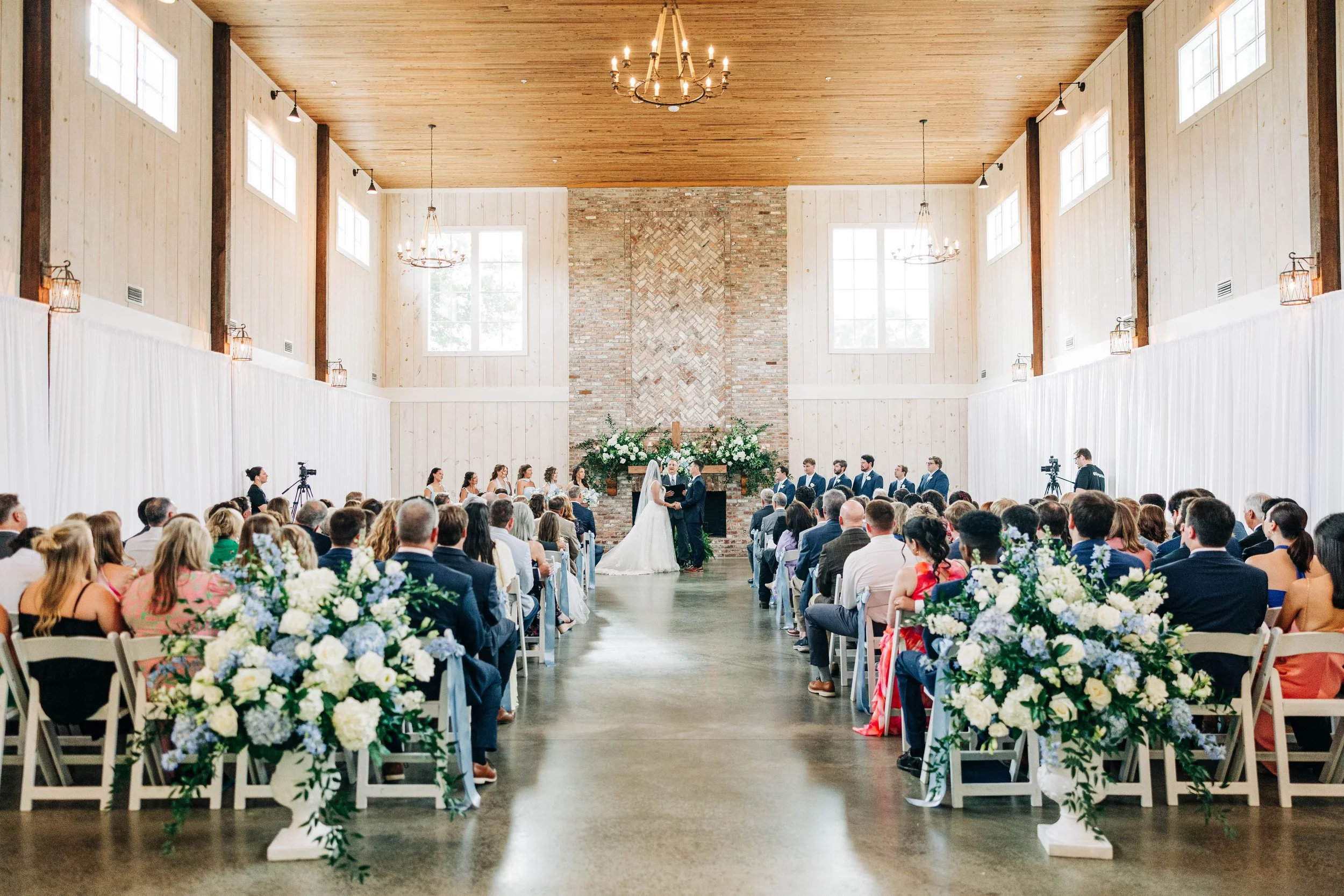 CEREMONY IN CLUBHOUSE AT AUBURN OAKS FARM
