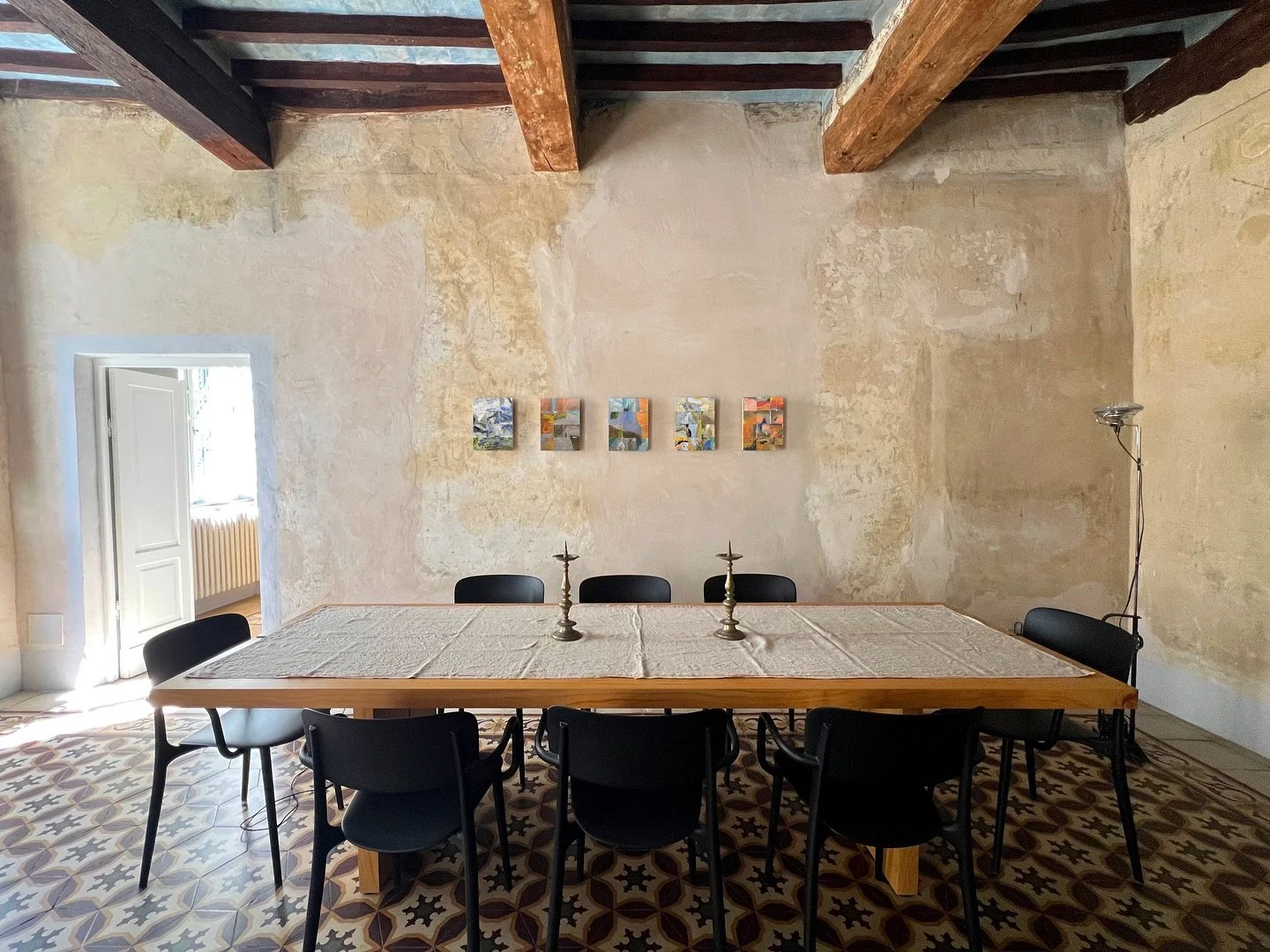 Dallas &gt; Mexico City &gt; Lucignano

These Fractured Memories pieces, originally shown in Mexico City, are now installed in a collector&rsquo;s XIII century Tuscan Palazzo in taly.

Reflecting on time, memory and deterioration, the works feel appr