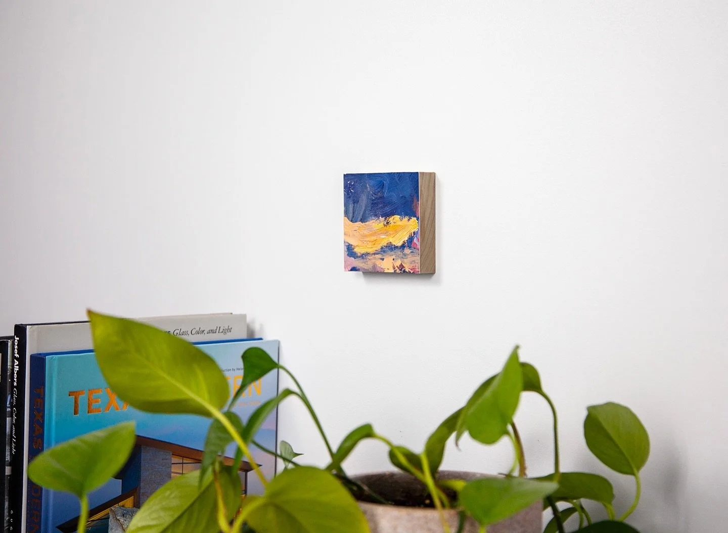 I was recently commissioned by an amazing collector to make 50 of my fragment oil paintings for holiday gifts. These particular works rely on memories to reflect on experiences and inspire future endeavors&mdash; at least that&rsquo;s the way I&rsquo