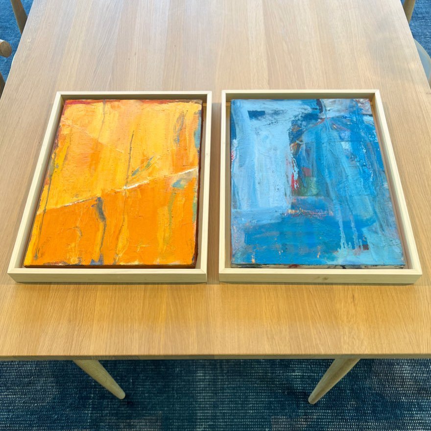 Happy to see these 2 paintings again. Just came in from Mexico as they were acquired by a Dallasite! #oilpainting #oiloncanvas @saenger_galeria #christopherstewart #christopherstewartart