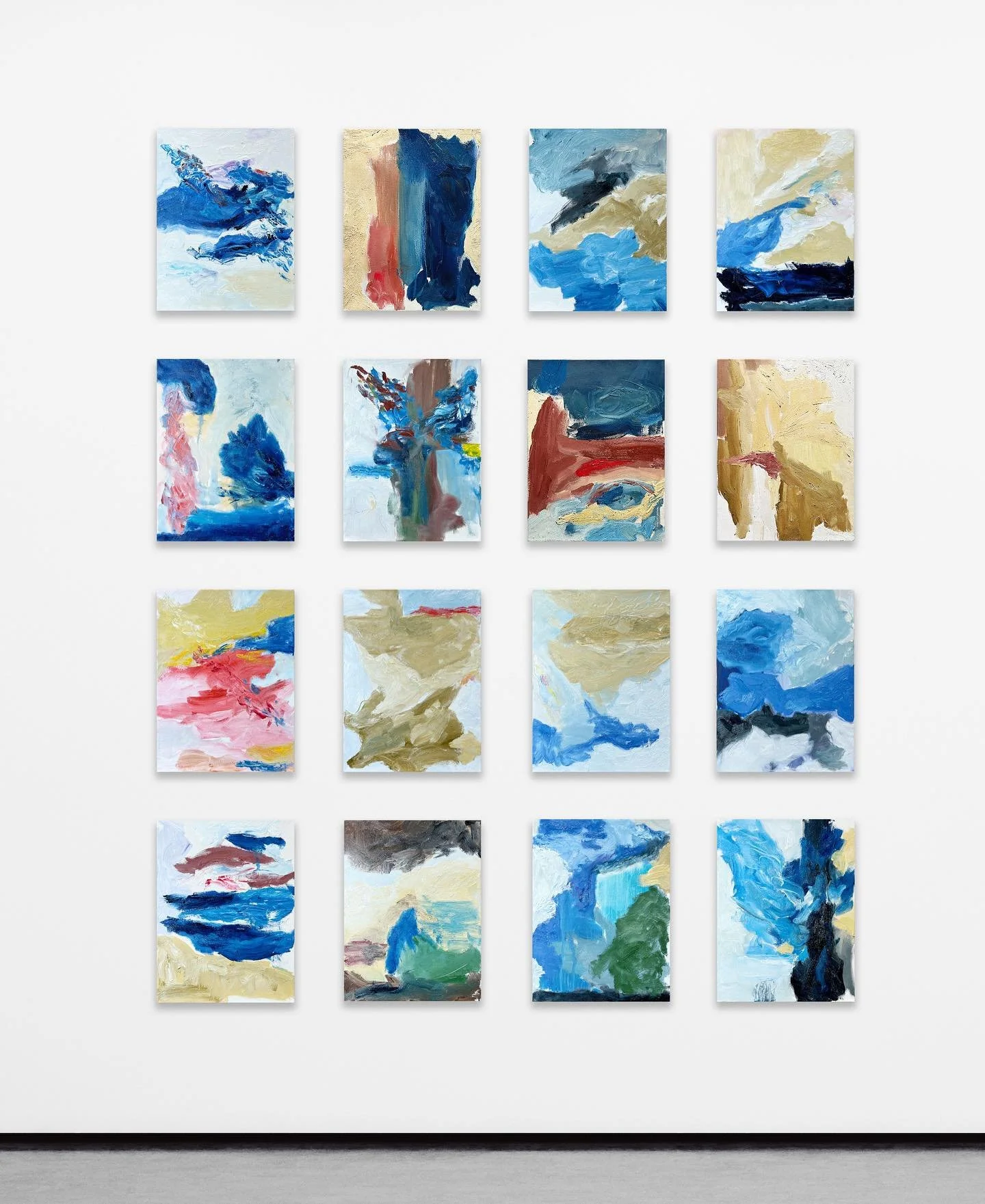 I&rsquo;m excited to be showing new paintings this week at Dallas Art Fair with SAENGER GALER&Iacute;A. 
Want a tour? I&rsquo;m happy to show you some of my personal favorites at the fair and show you my works as well. 

Photos: 
1. The Lightning Fie