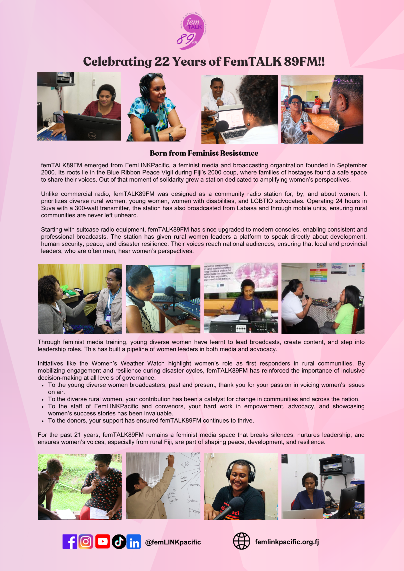 FemTALK 22nd Birthday - Fiji Sun.png