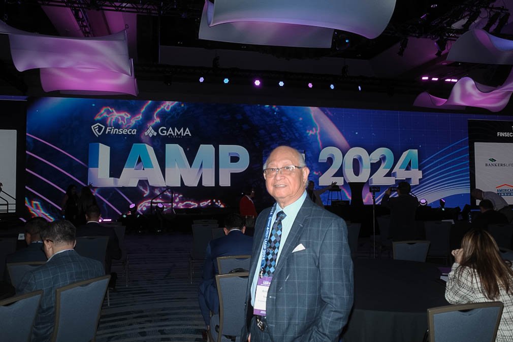 Tony Padilla, Executive Vice President at Greatway, before the LAMP Opening Ceremony