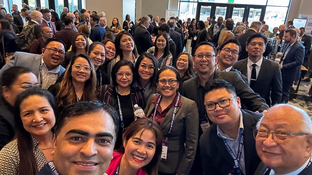 Greatway Leaders waiting outside the main halls for the Opening Ceremony at LAMP 2024