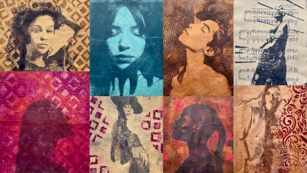 ART FOR EVERYONE WITH GELLI PRINTING