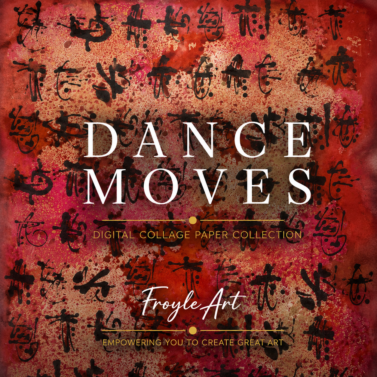 Dance Moves — Digital Collage Paper Collection