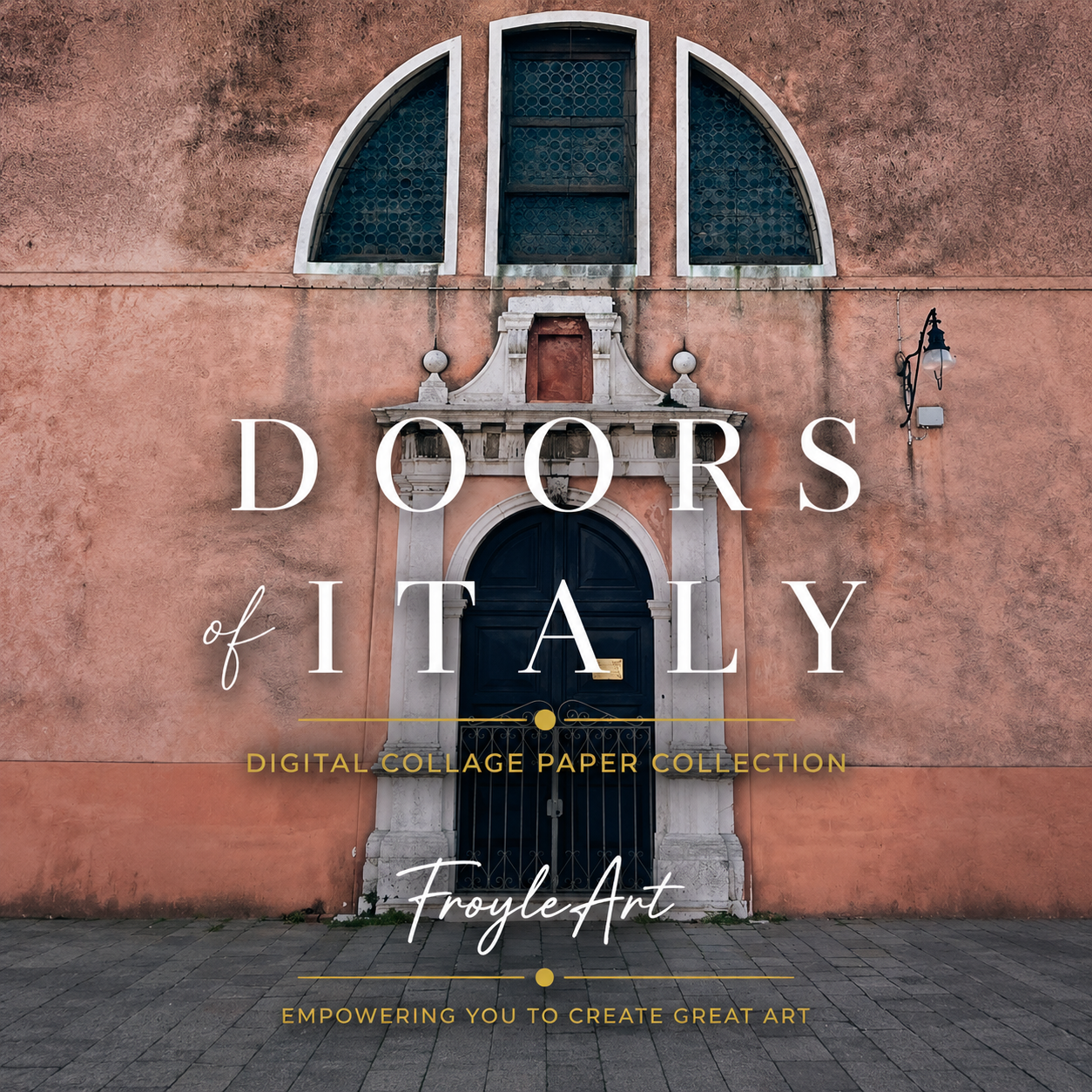 Doors of Italy — Digital Collage Paper Collection