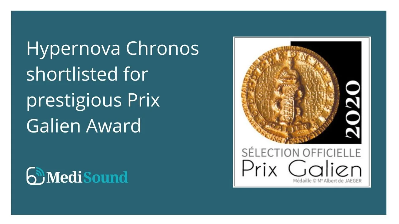 Hypernova Chronos nominated for the 2020 Prix Galien Award: Best Medical Device