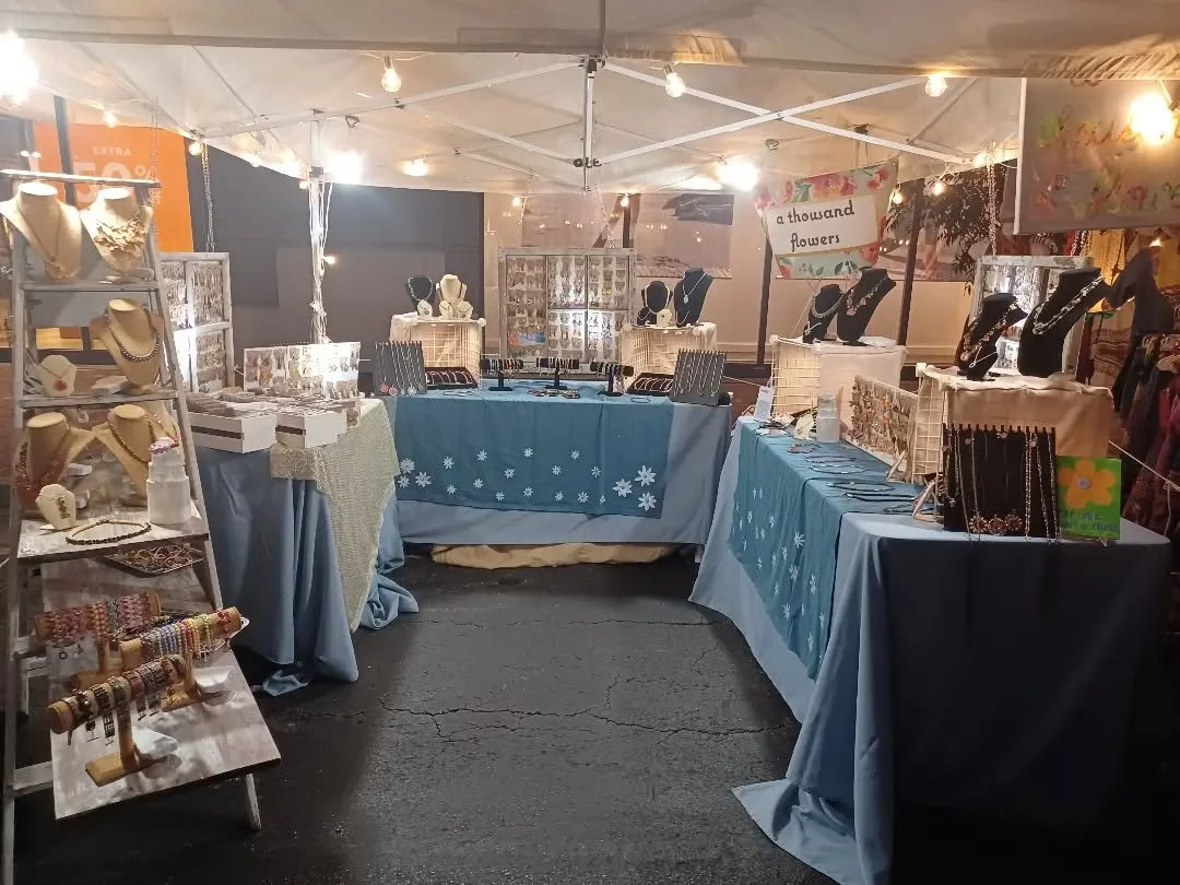 Creator's Market at Atlantic Station will be live this&nbsp;weekend -- a thousand flowers has been selected as one of the exhibitors and will be here Friday through Sunday.

This is Huge Guys - Our biggest market ever - the Special Labor Day Weekend 