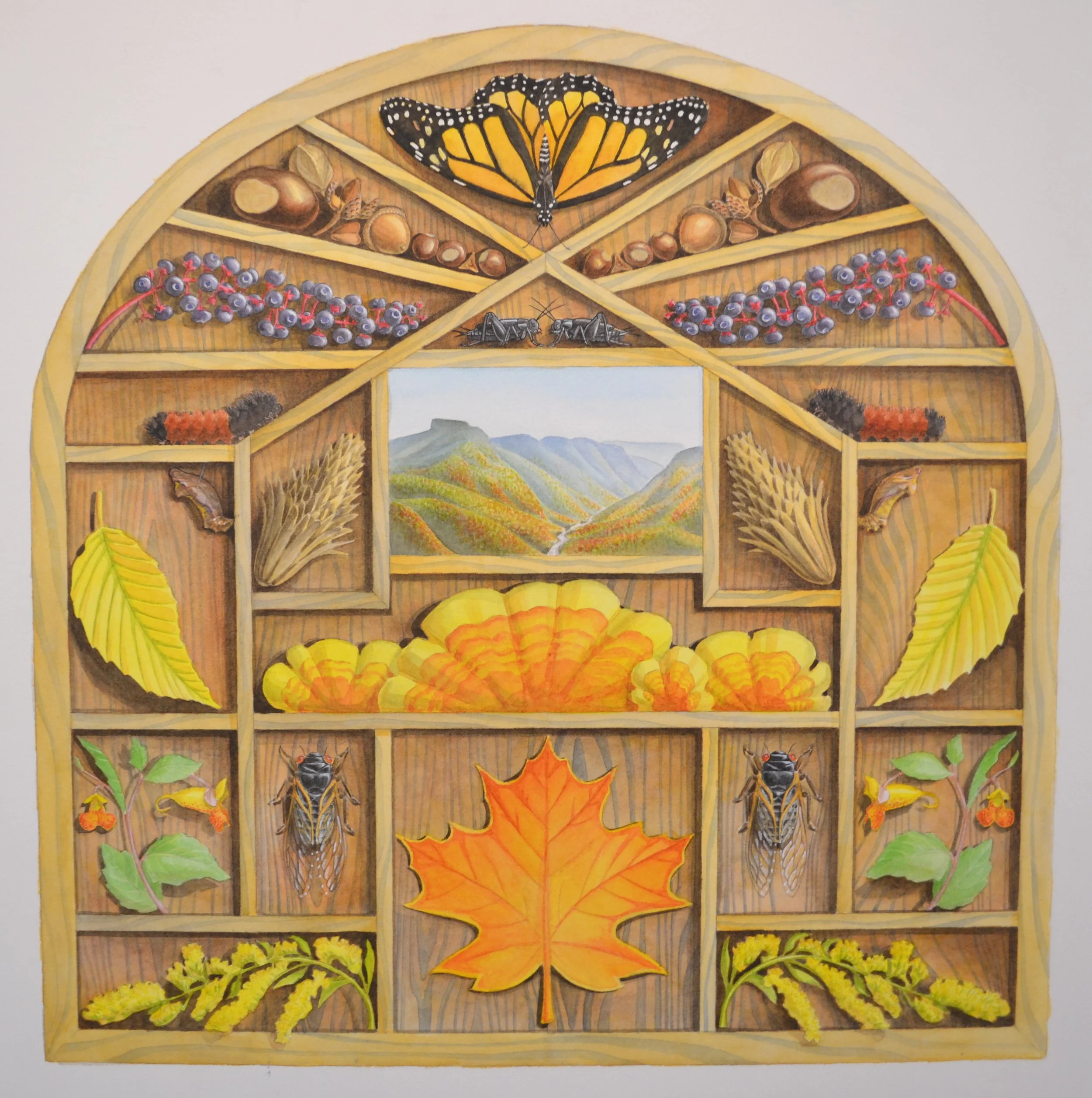 "September Shadowbox"