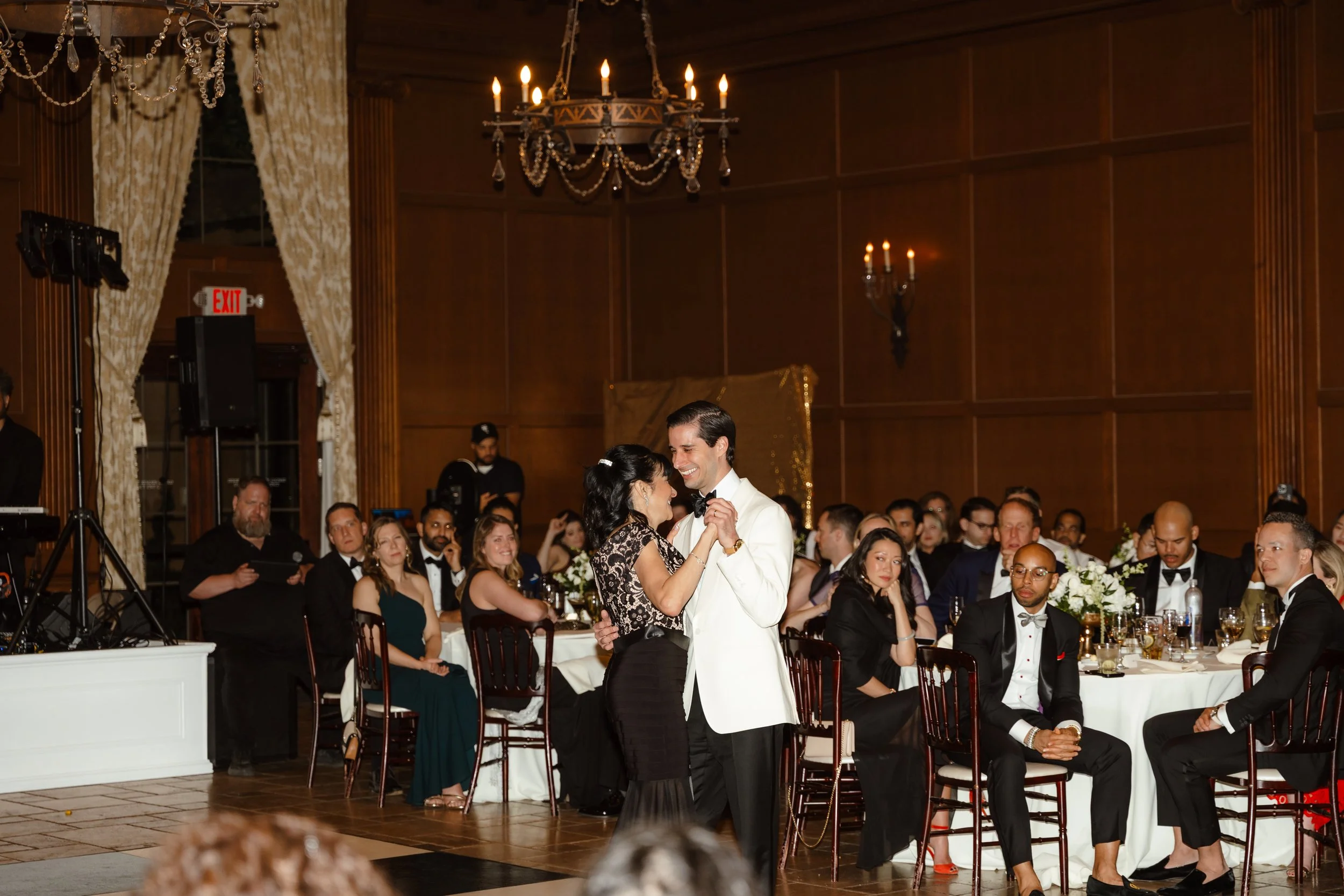 espresso martini tower couple drinking 