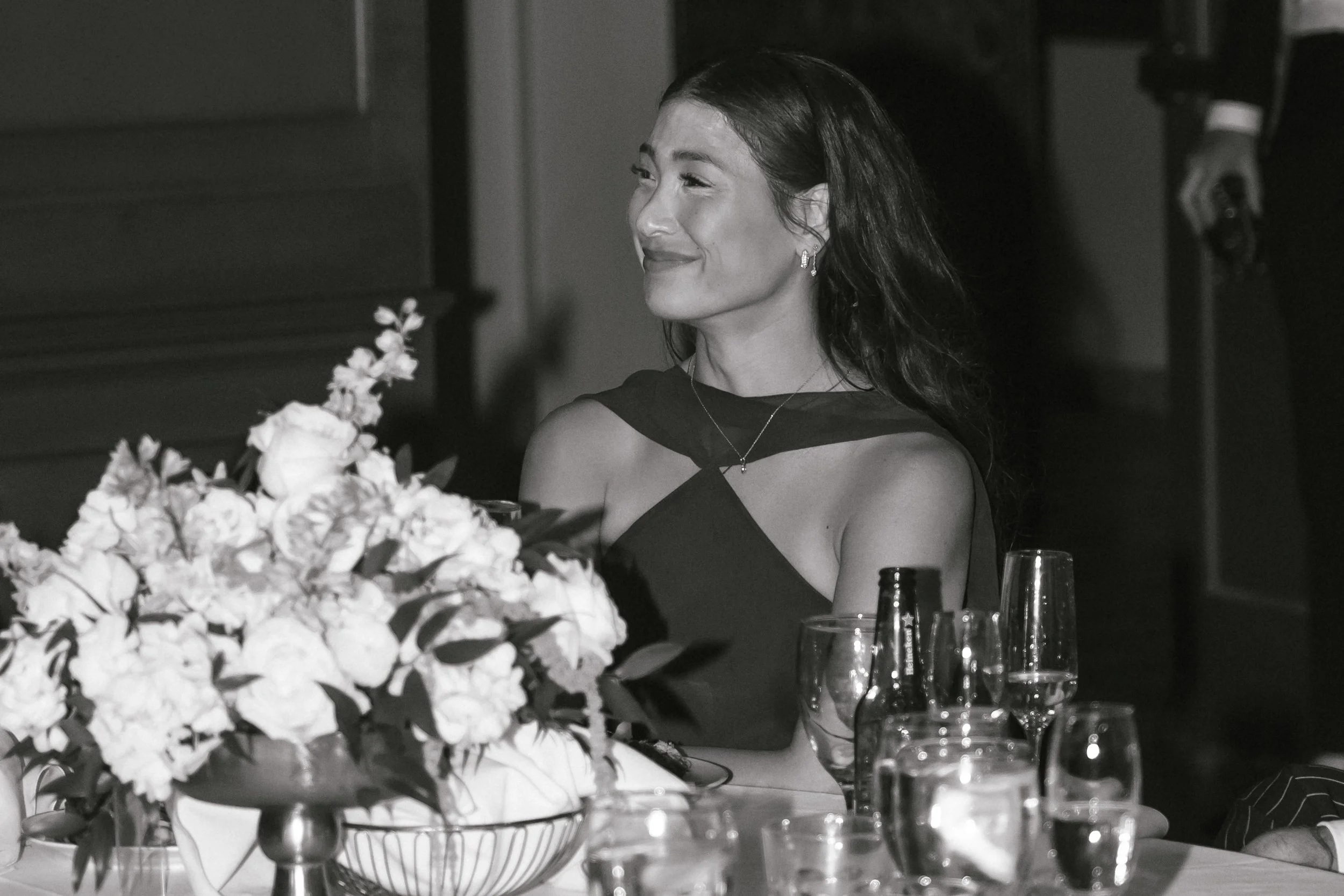 bride hugging ring bearer