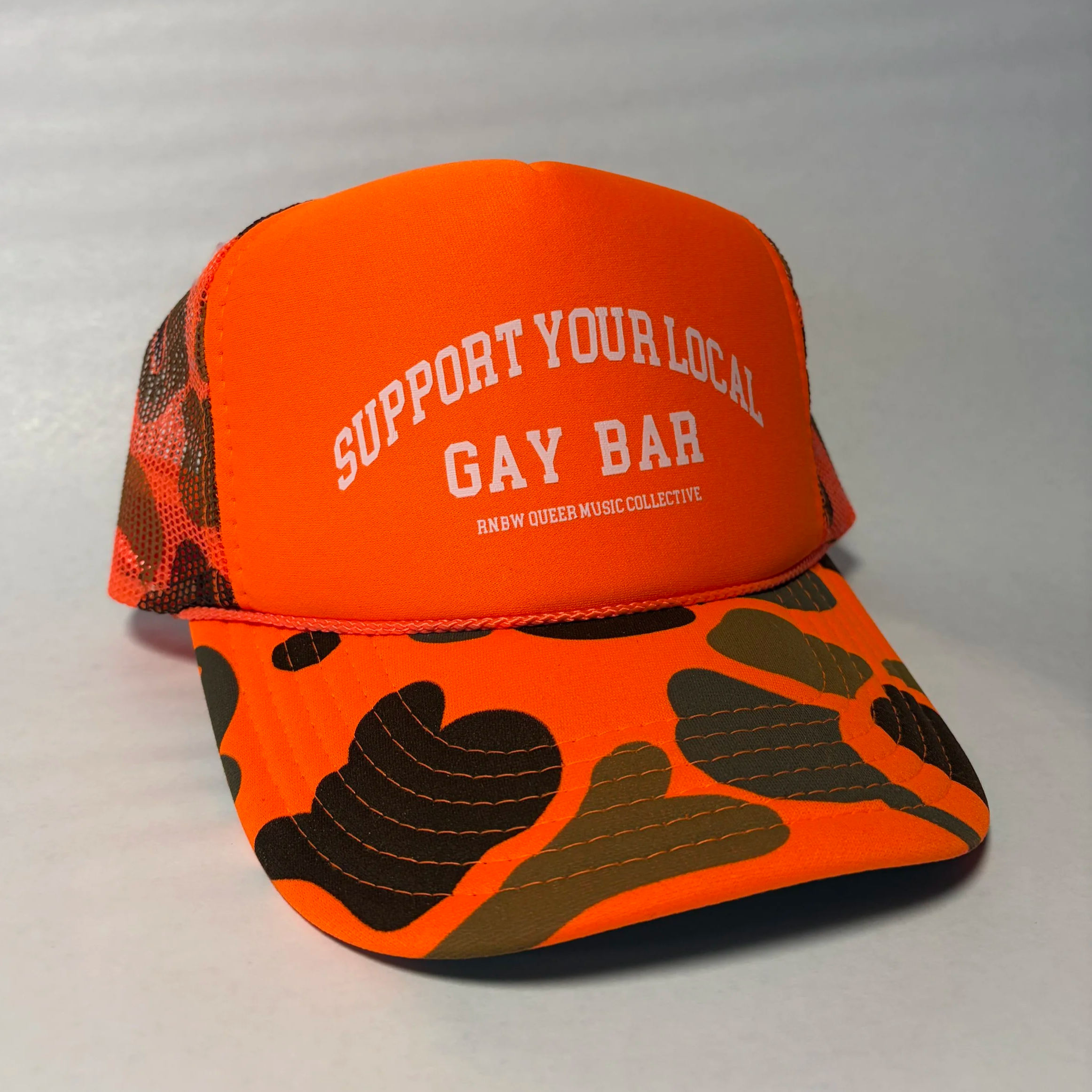 Support+Your+Local+Gay+Bar+-+Foam+and+Mesh+Camo+Orange+Trucker+Hat+for+LGBTQ%2B+DEI+Gay+PRIDE.png