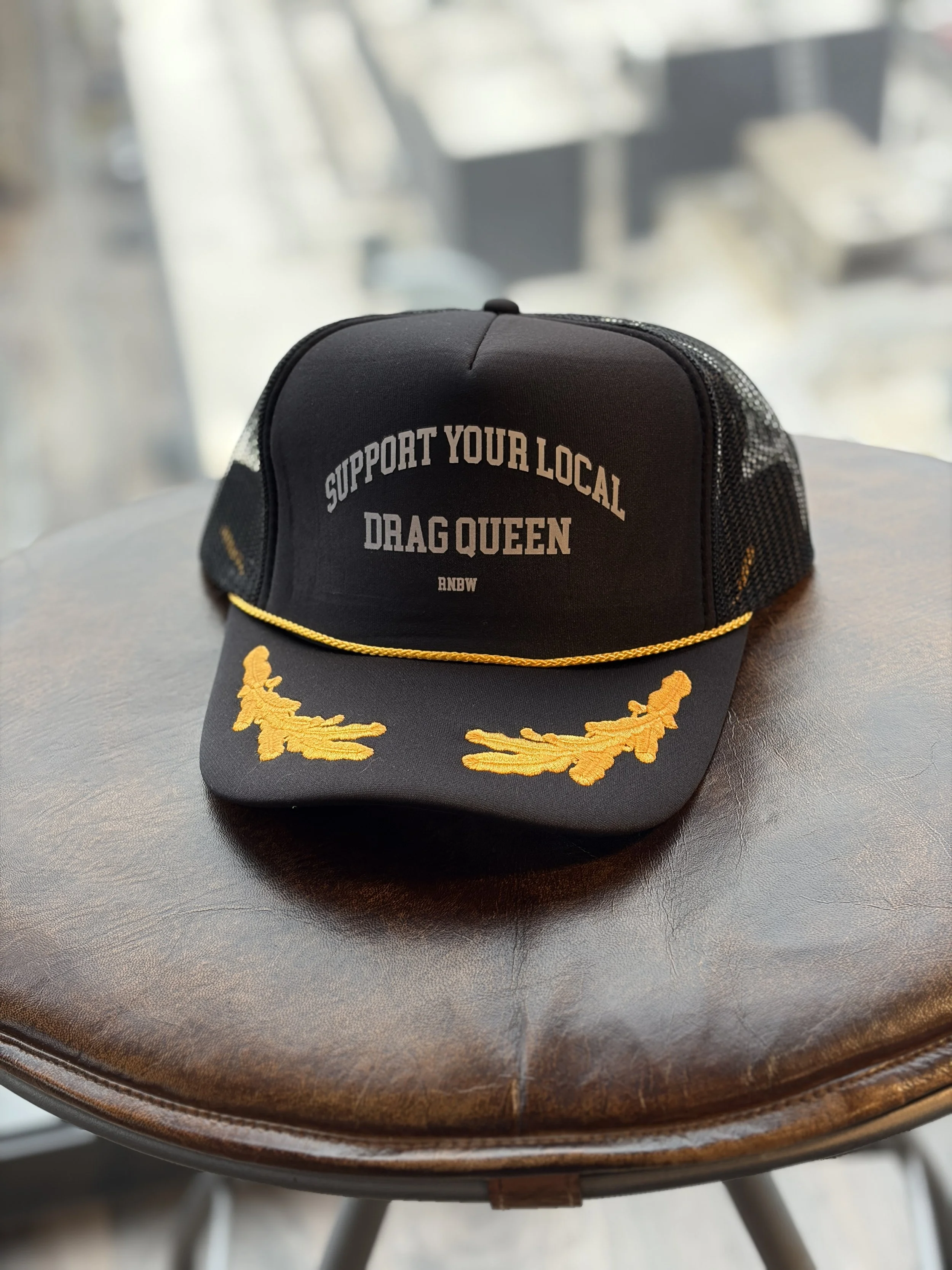 SUPPORT YOUR LOCAL DRAG QUEEN HAT QUEER GAY PRIDE 1.jpg