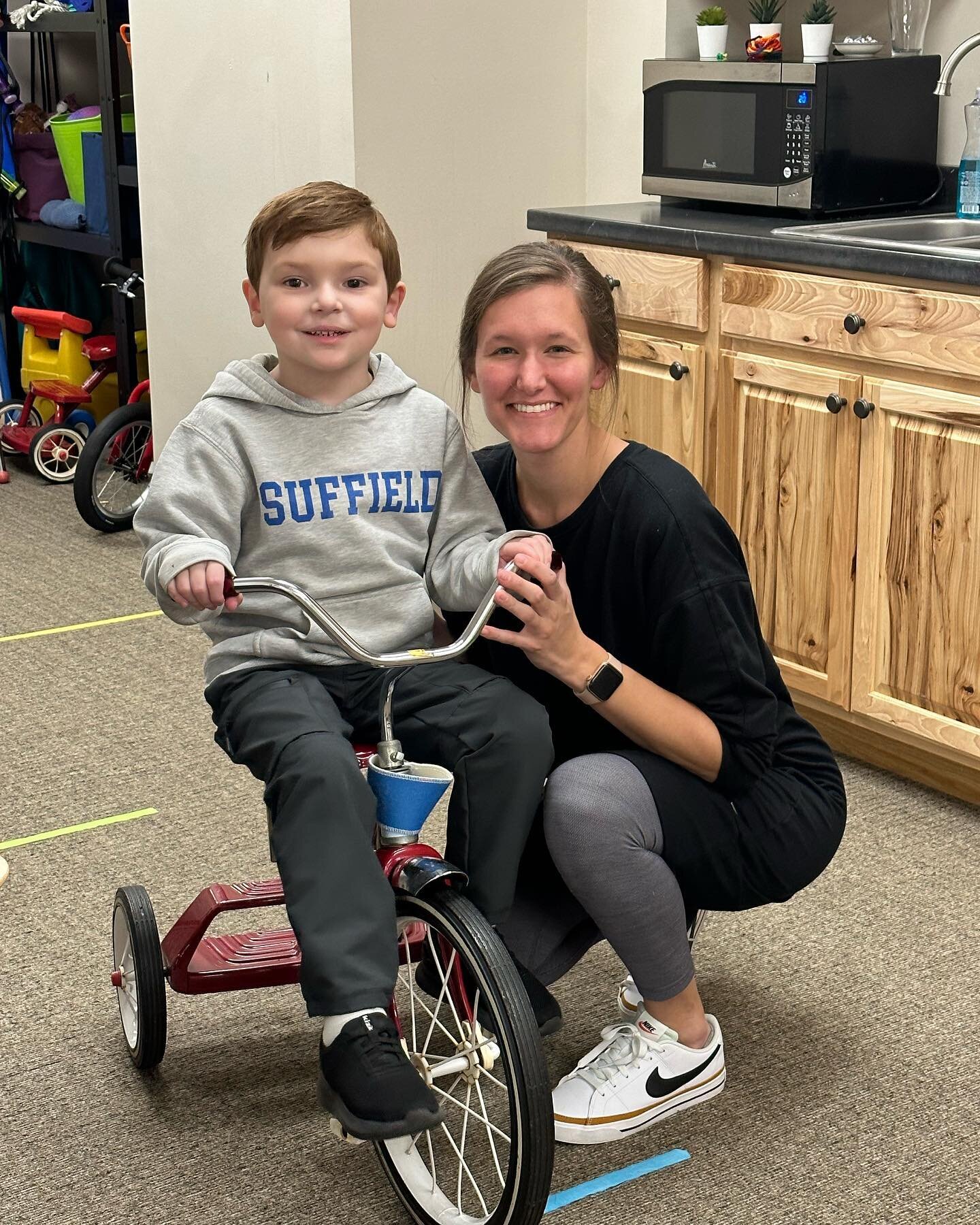 Peddling into May!! So excited for warmer weather so we can bike outside! 🌞