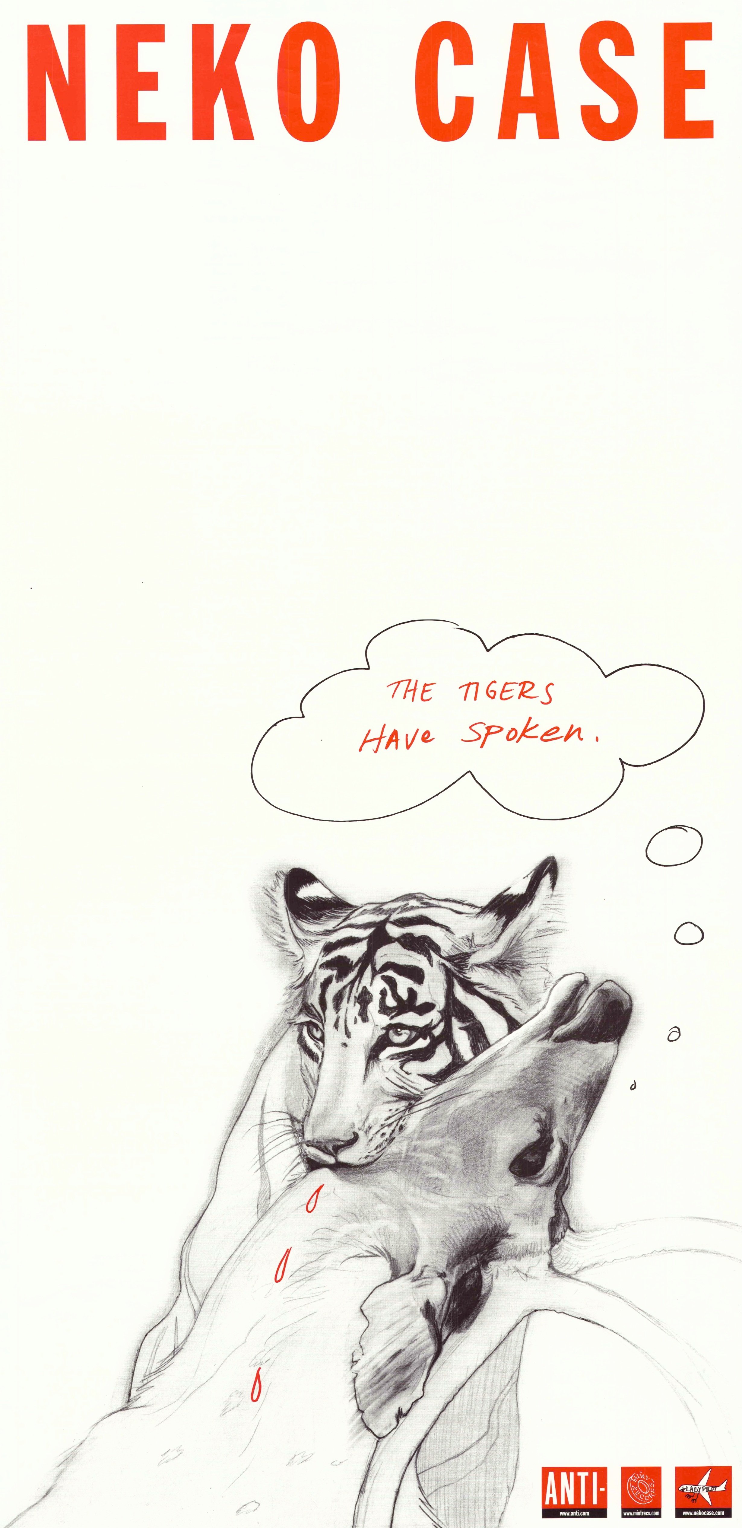 THE TIGERS HAVE SPOKEN