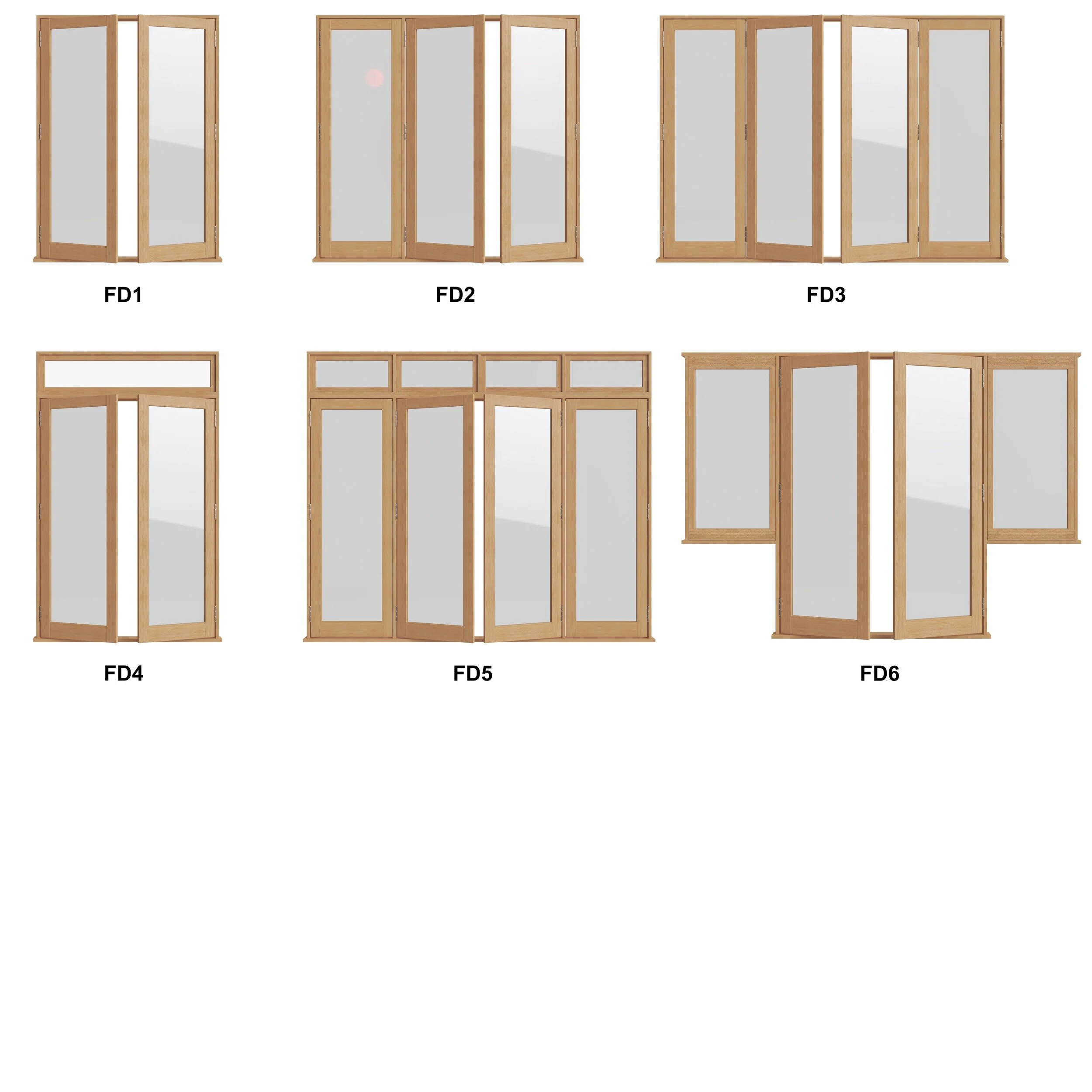 Dando range of timber French Doors