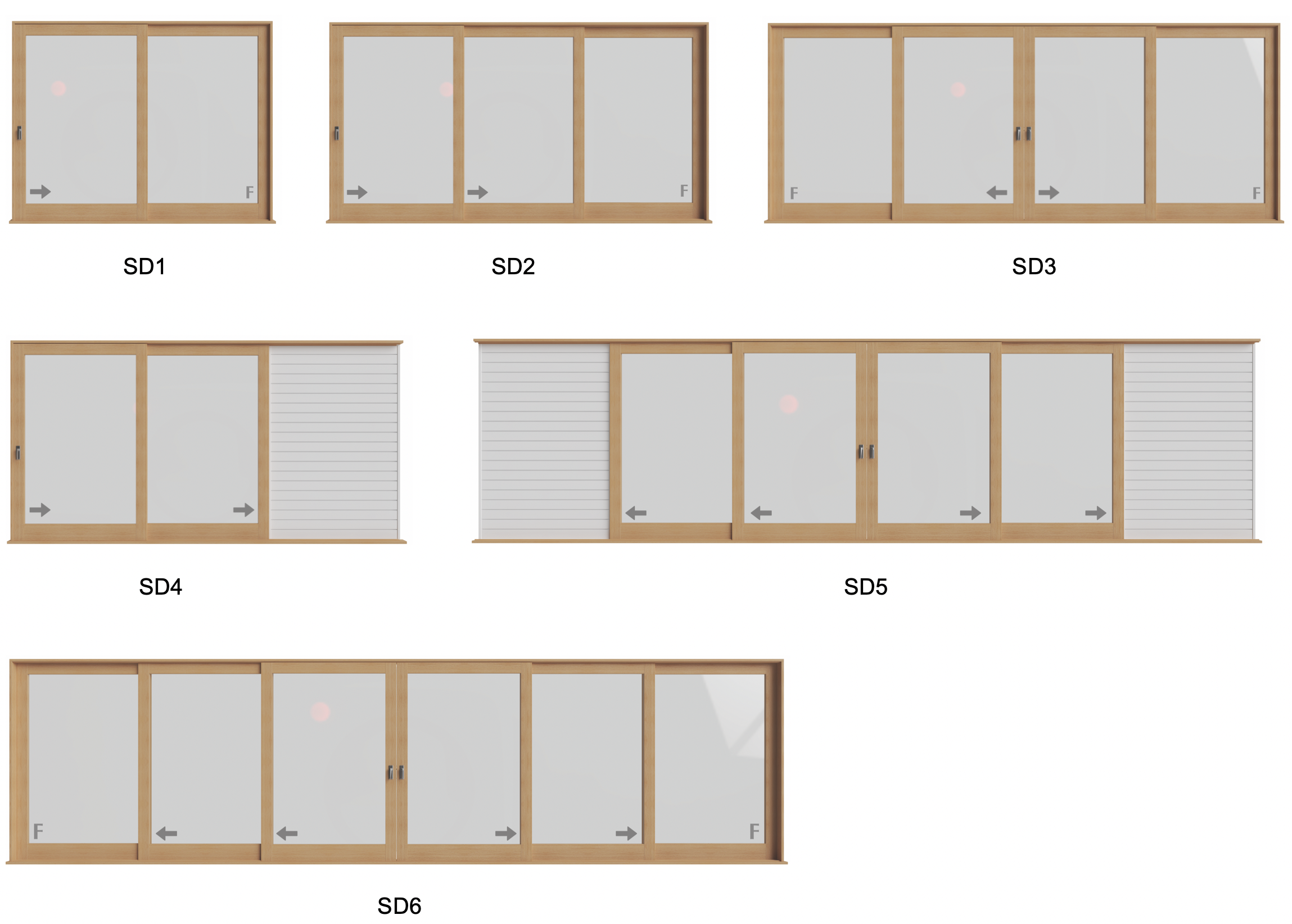 Our range of Timber Sliders or Timber Sliding Doors