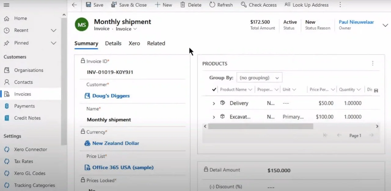   View all your customer's information and transactions.  
