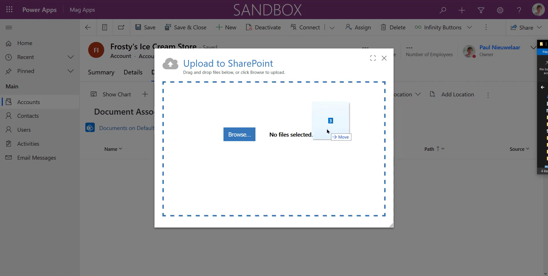 SharePoint Add-on: Upload to SharePoint