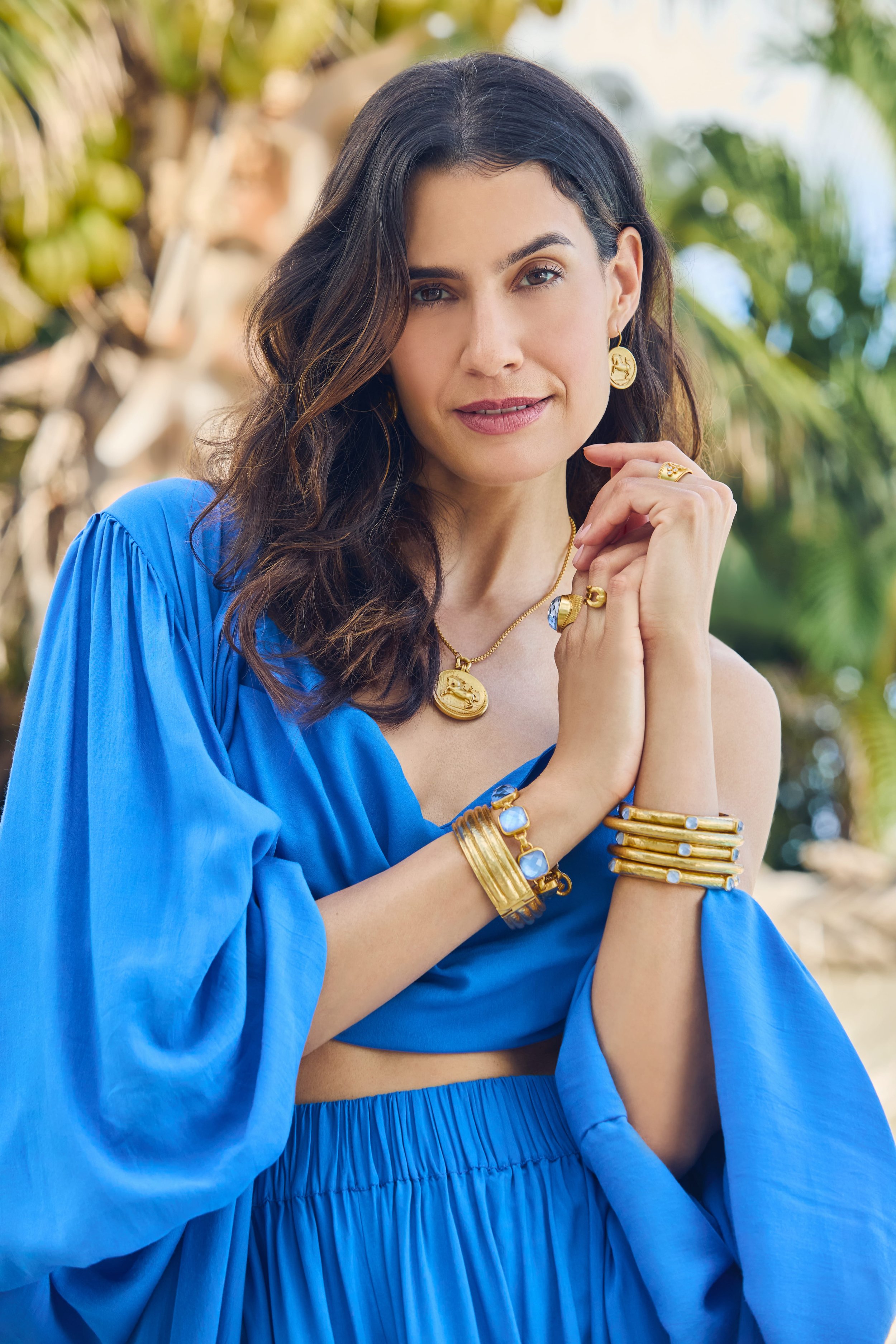   Julie Vos Summer 2025 - Miami, FL   Art Direction, Styling, Location Scouting, Production - Thomas Weiss  Creative Direction - Grace Hough  Photography/Videography - Peter Buckingham  Model - Florentina Kuhl  Hair and Make Up - Casey Garen  Styling