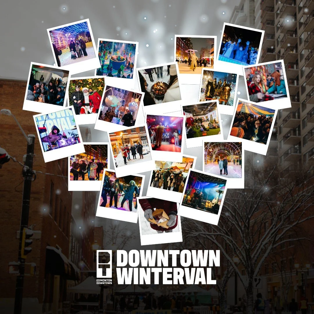 It&rsquo;s giving&hellip; snow-cial butterfly.

❄️ Winterval is back Nov 22 &mdash; downtown&rsquo;s hottest (coldest) night of the year.

Ice carving. Sleigh rides. Fire pits. DJs.

Free fun. Good vibes. No excuses.

#WintervalYEG #DowntownEdmonton 