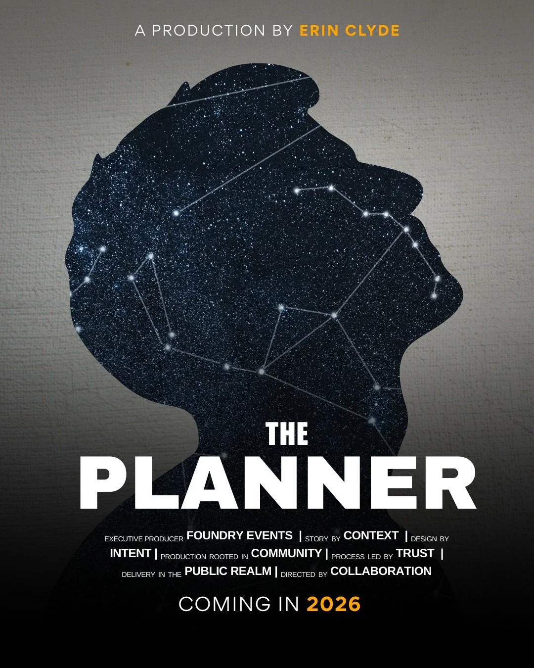 Some people see chaos. Others see patterns.
A story about foresight, restraint, and decisions made long before they&rsquo;re noticed.

Every detail matters.
Every move is intentional.
Nothing is accidental.

Coming 2026.

#ThePlanner #FoundryFilm #St