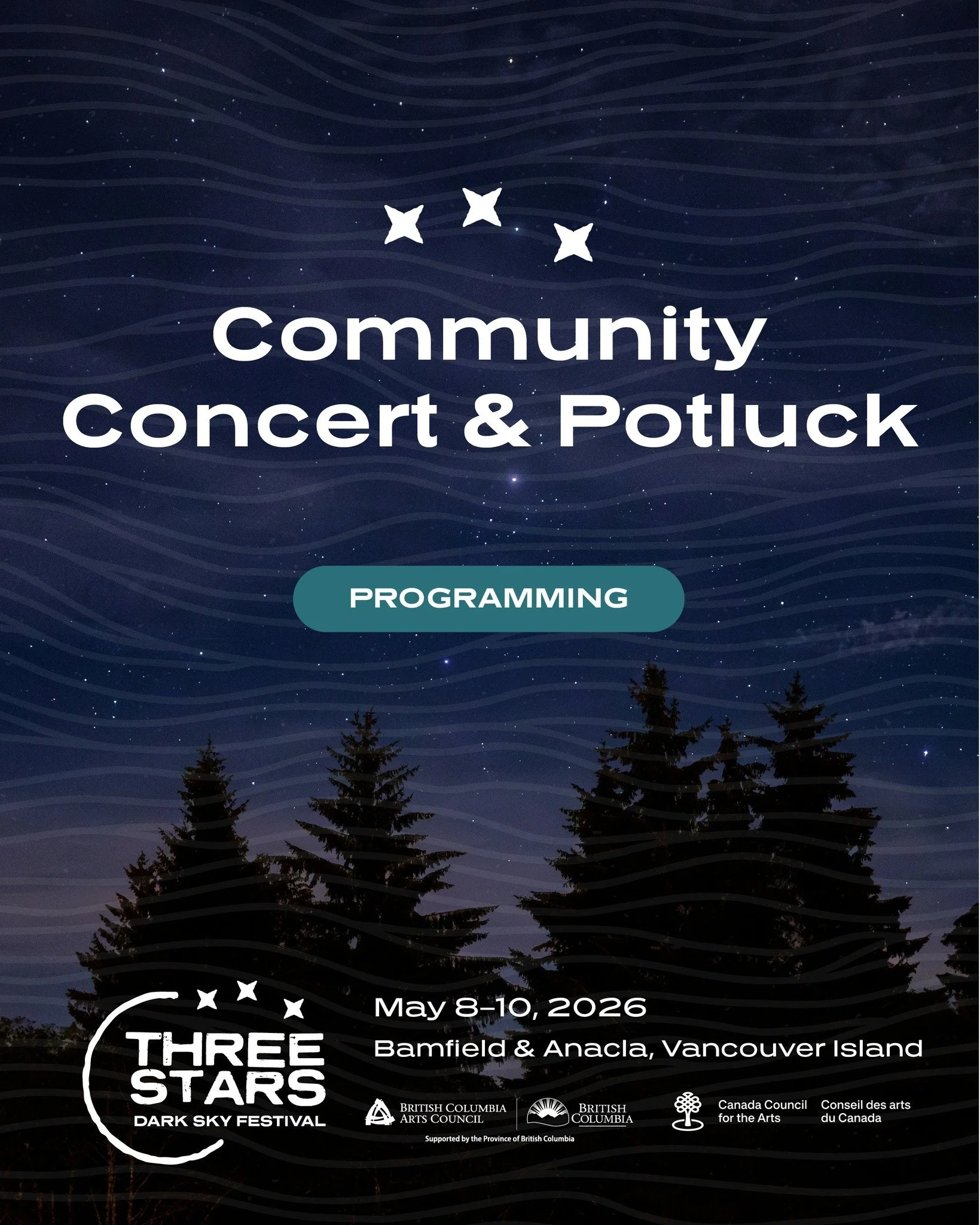 Come hungry. Stay for the stars.

Salmon on the grill. Burgers stacked. Music that hits you in the chest.

Tsimka &amp; Michael Red. AUBNOXIOU$. Logan Staats Trio.
(and we&rsquo;re not done yet 👀)

Then the shift.

Sun dips.
Volume softens.
The sky 