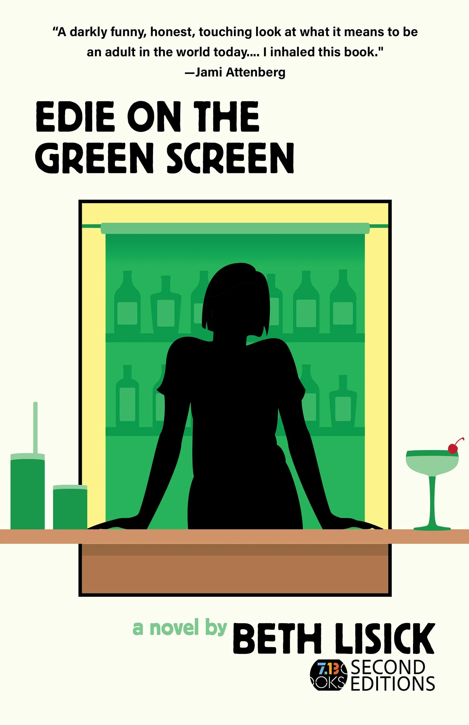 Edie on the Green Screen