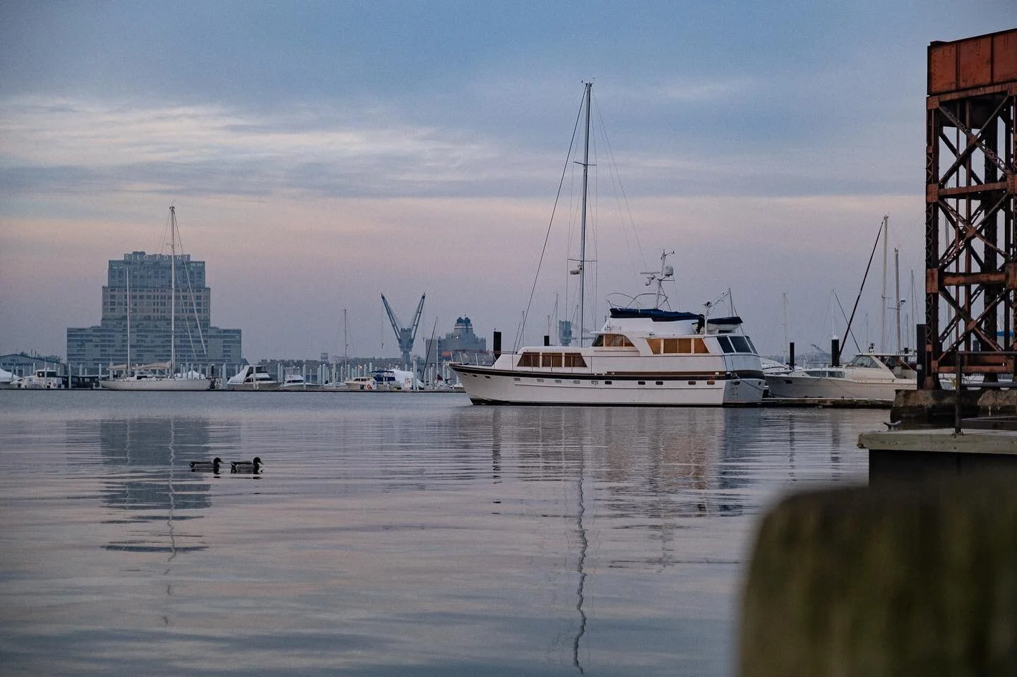 Been real busy with teaching lately, but thought I&rsquo;d share a shot from mid January of the Inner Harbor in downtown Baltimore. Hope y&rsquo;all are staying safe and healthy.