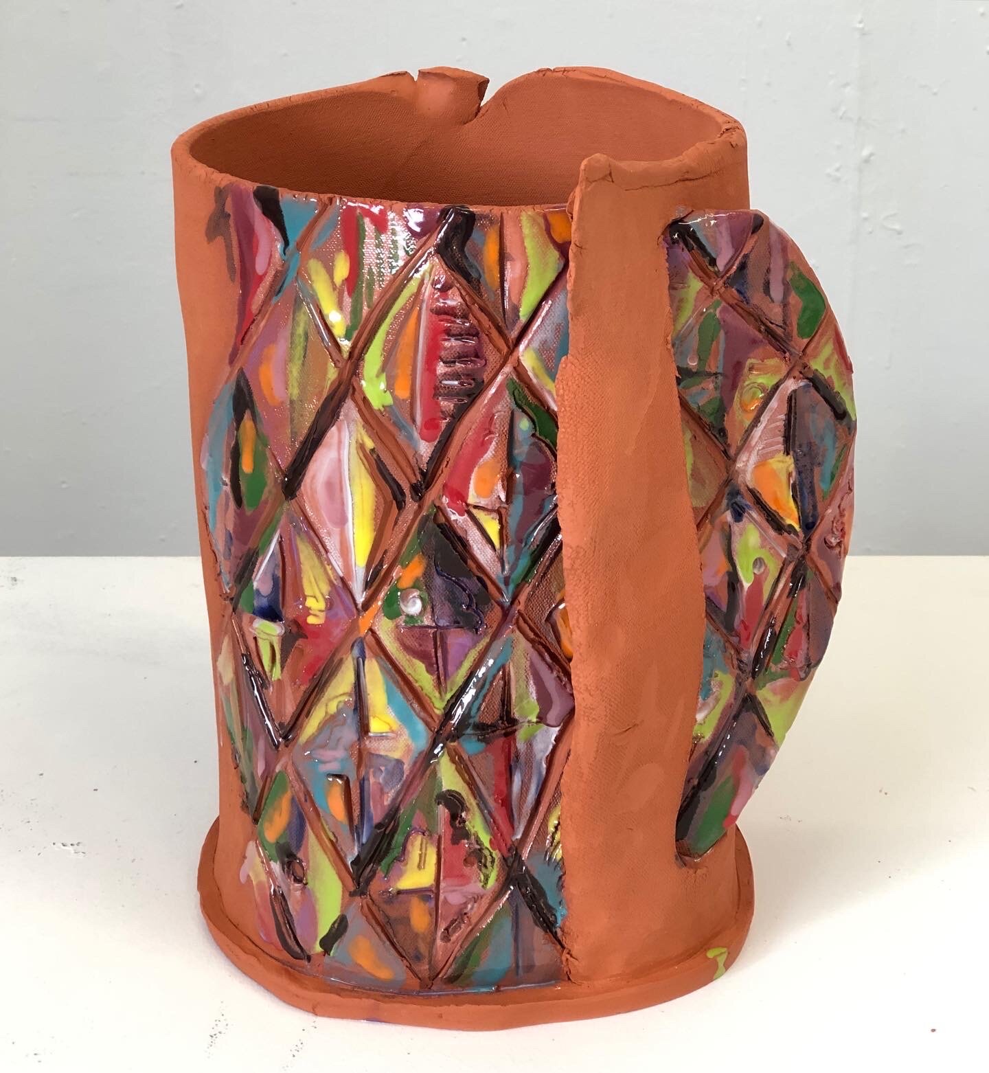 Harlequin Pot, 2019