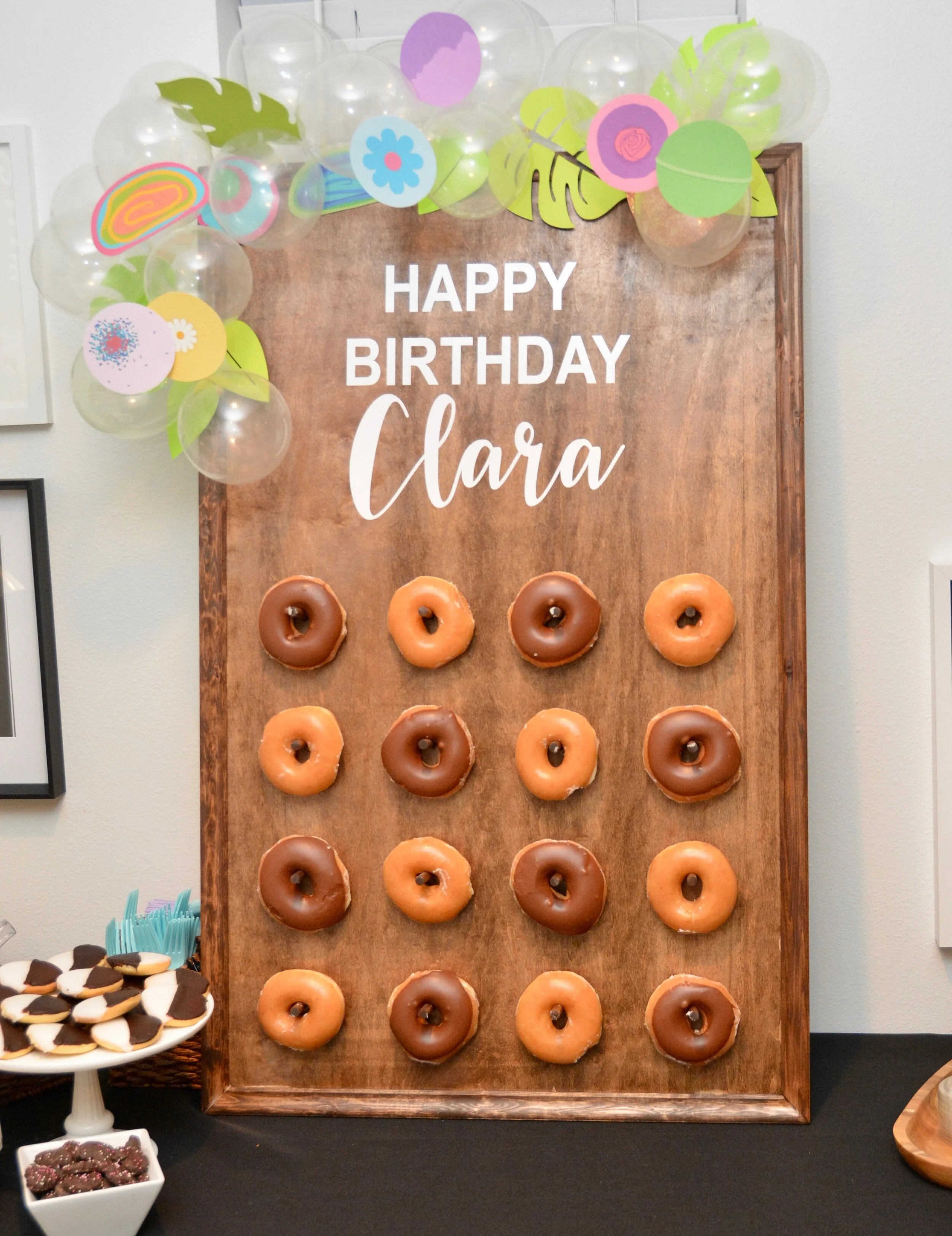 Donut Wall - Lush Spa Party