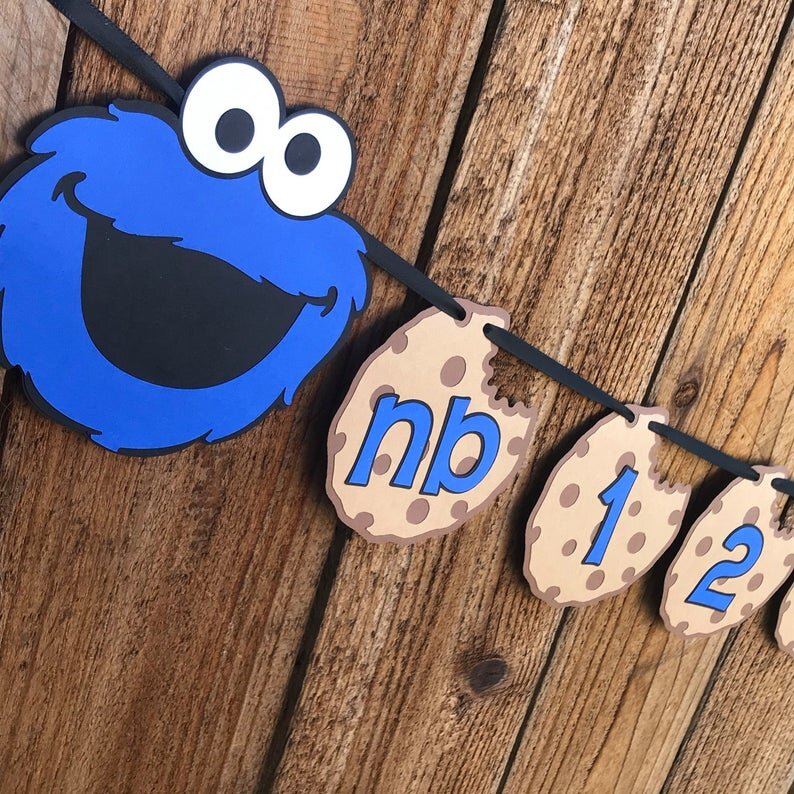 DIY Cookie Monster  Monster 1st birthdays, Cookie monster