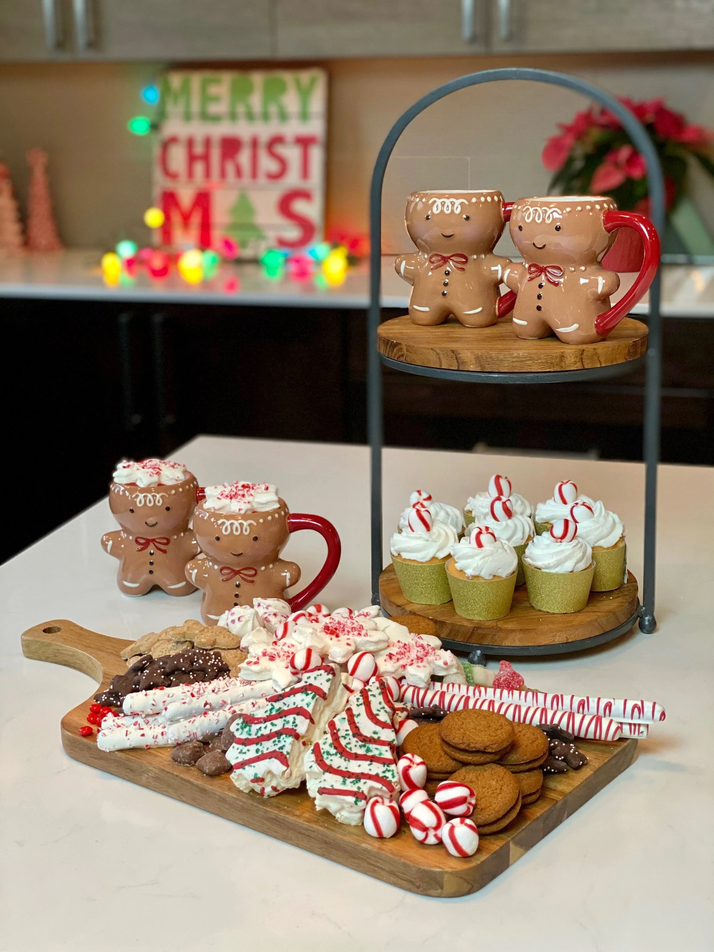 Cocoa Bar &amp; Holiday Treat Board 