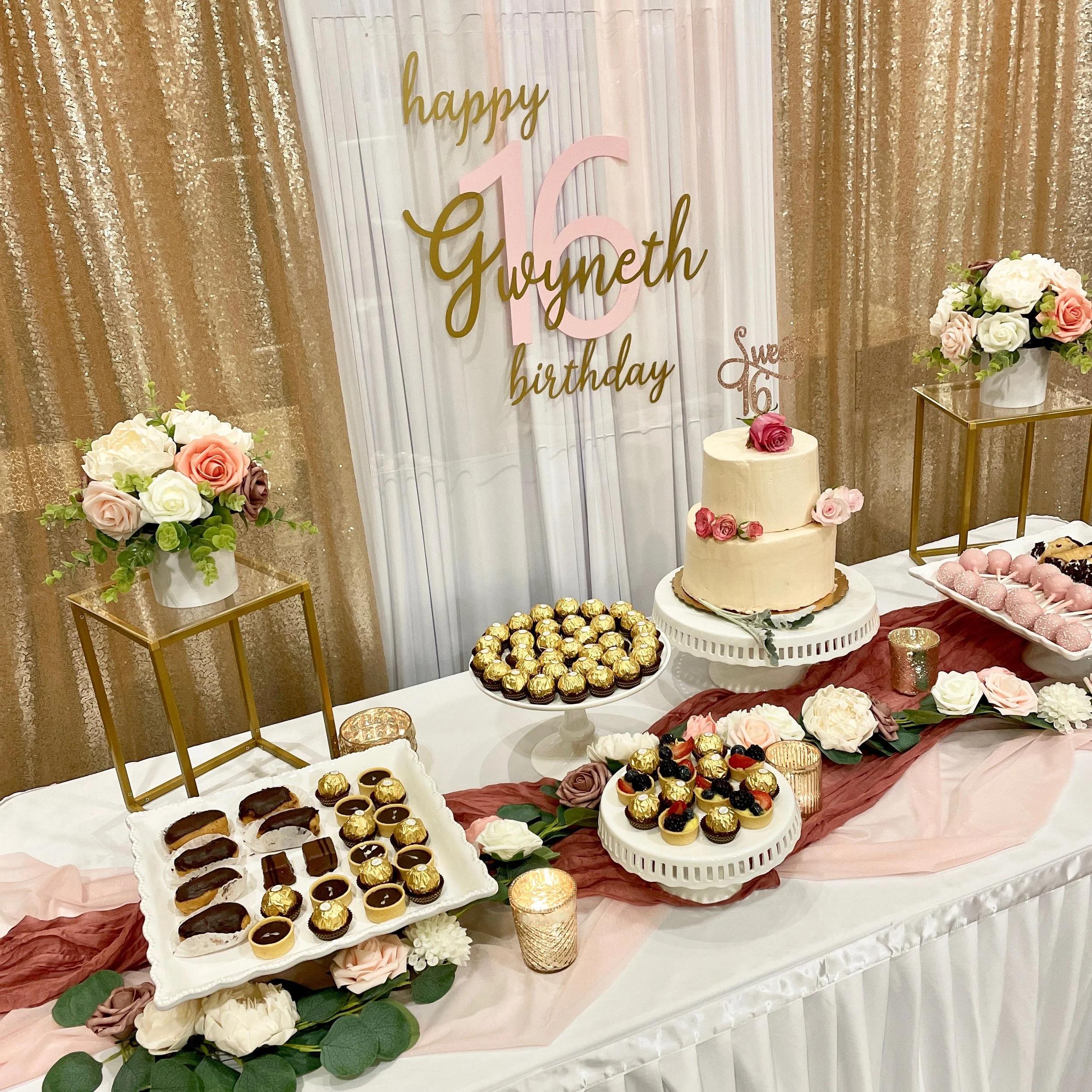 Gwyneth's Glam Pink 16th Birthday Bash
