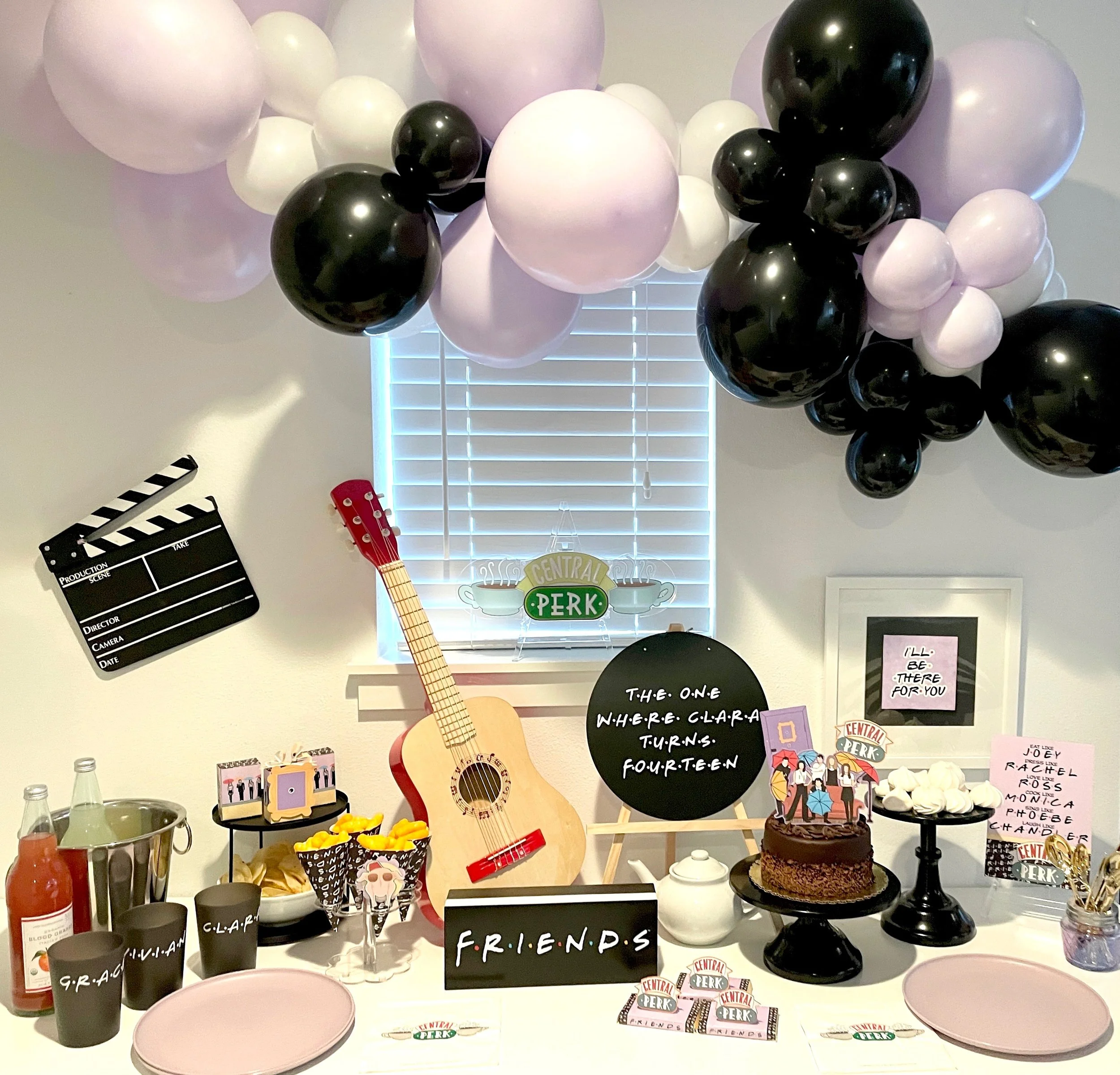 Friends Themed Sleepover
