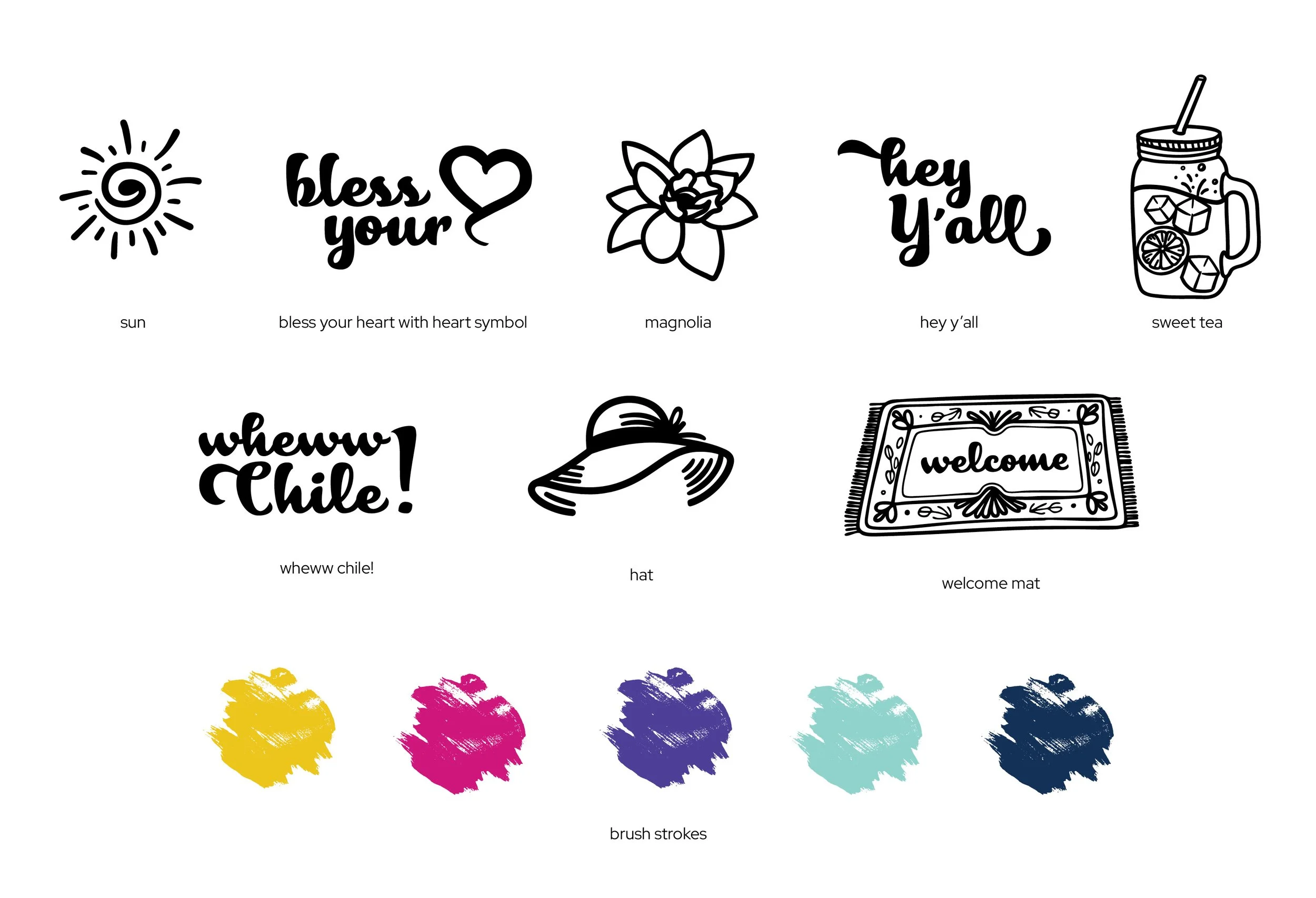 HER House Elements & Icons