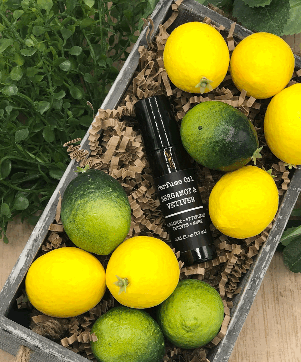 Bergamot Vetiver Perfume Oil — Dive Bar Soap Company