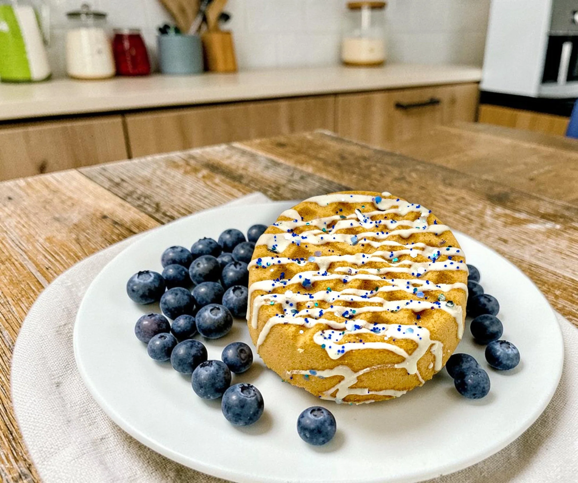 Blueberry Waffle - Bath Bomb