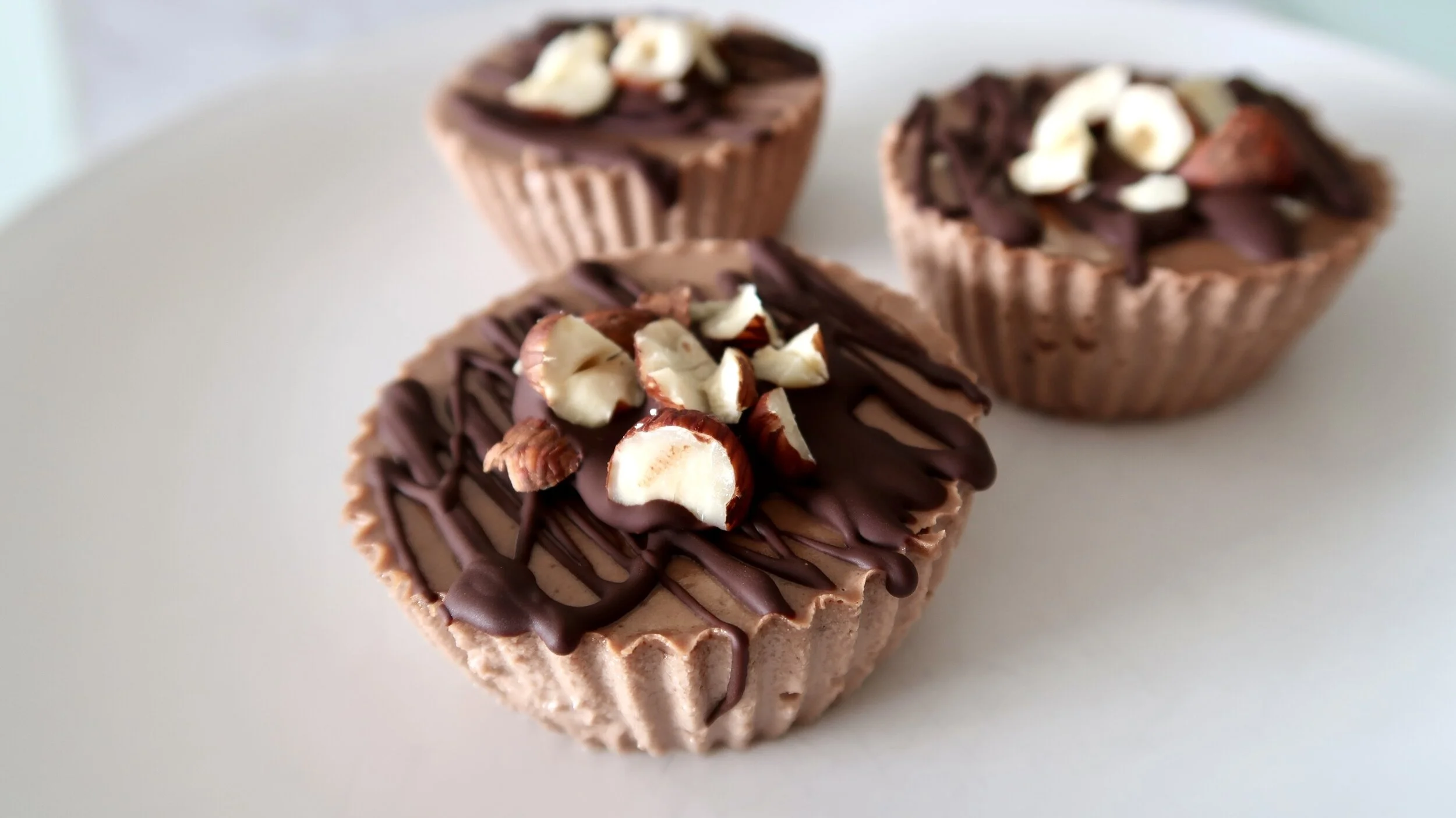 Keto Mini Choc Hazelnut Cheesecakes — Health With Bec