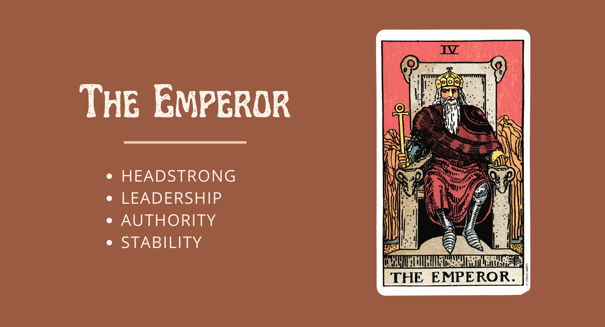 Tarot the card emperor The Emperor