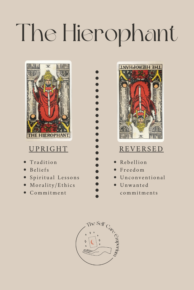 The Hierophant Tarot Card Meaning