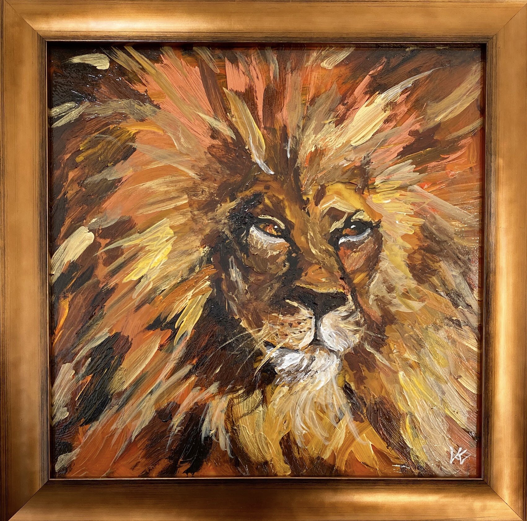 Fiery Lion