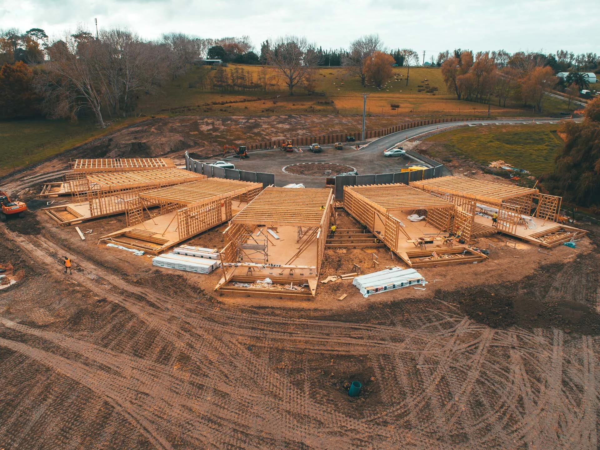 Construction Photography NZ - Site Planning, Earthworks, Framing - LVL FutureBuild.jpg