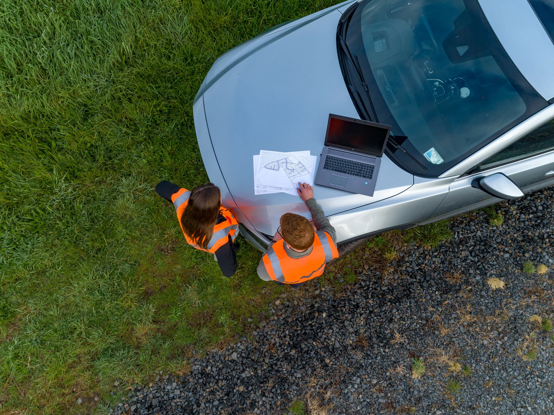 The ’site desk’ at all green field developments.