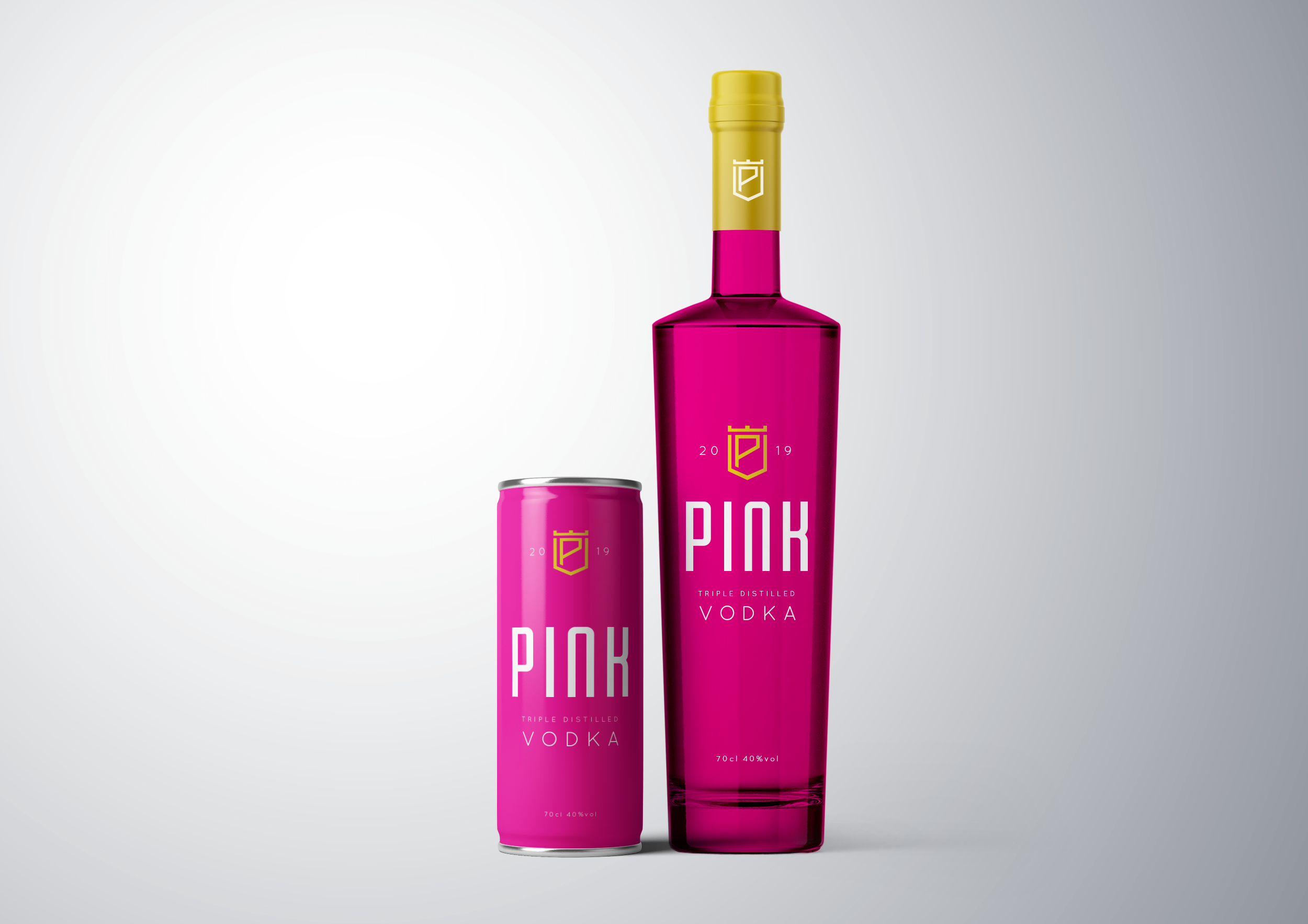 Pink Vodka Female Vodka Concept