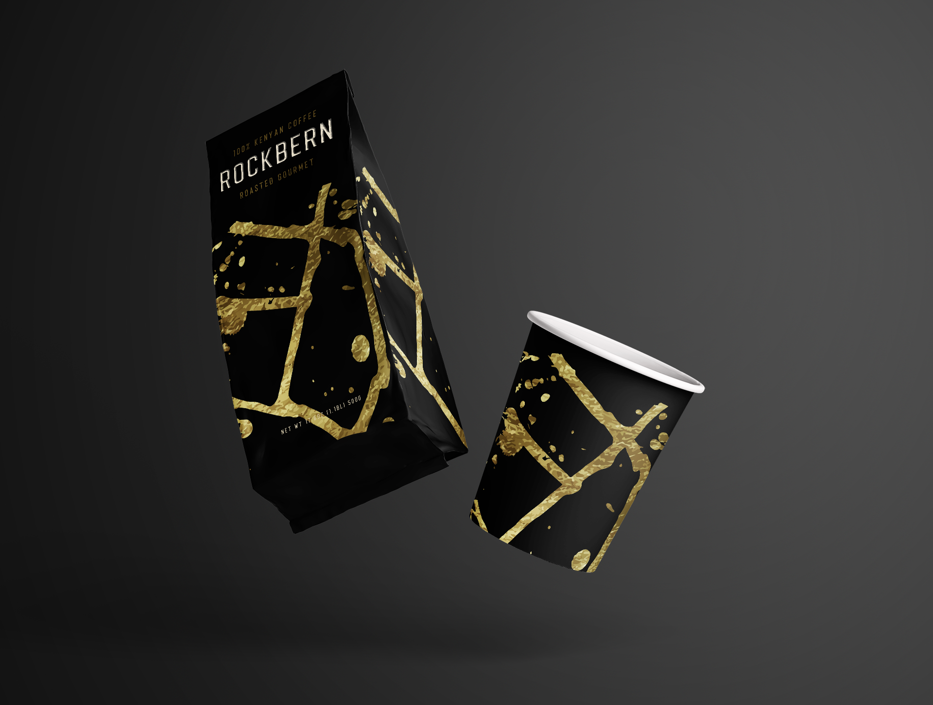 Rockbern Coffee Concept Package Design