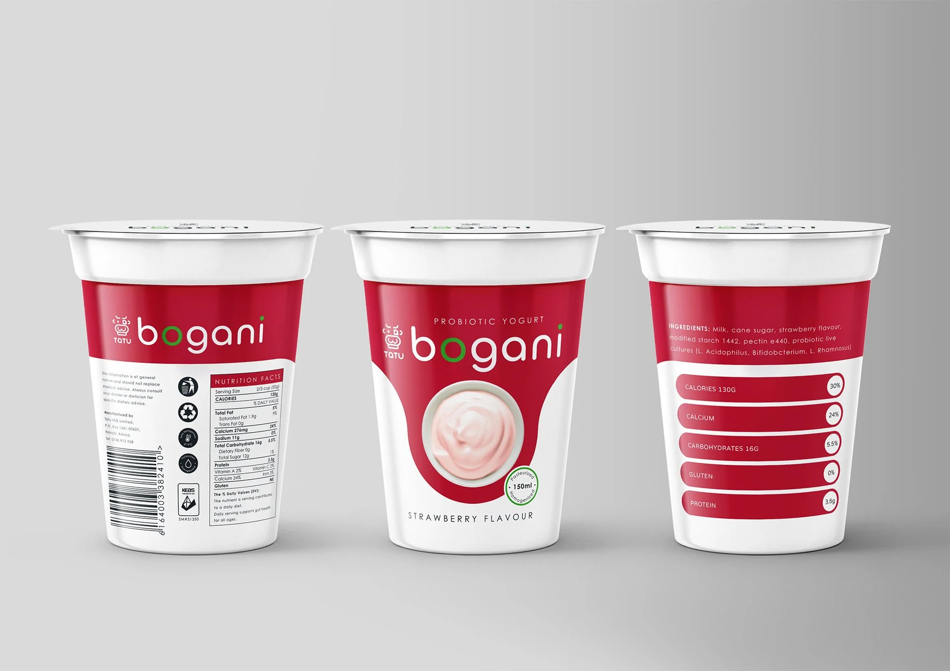 Bogani Probiotic Yogurt 150ml Strawberry.jpg